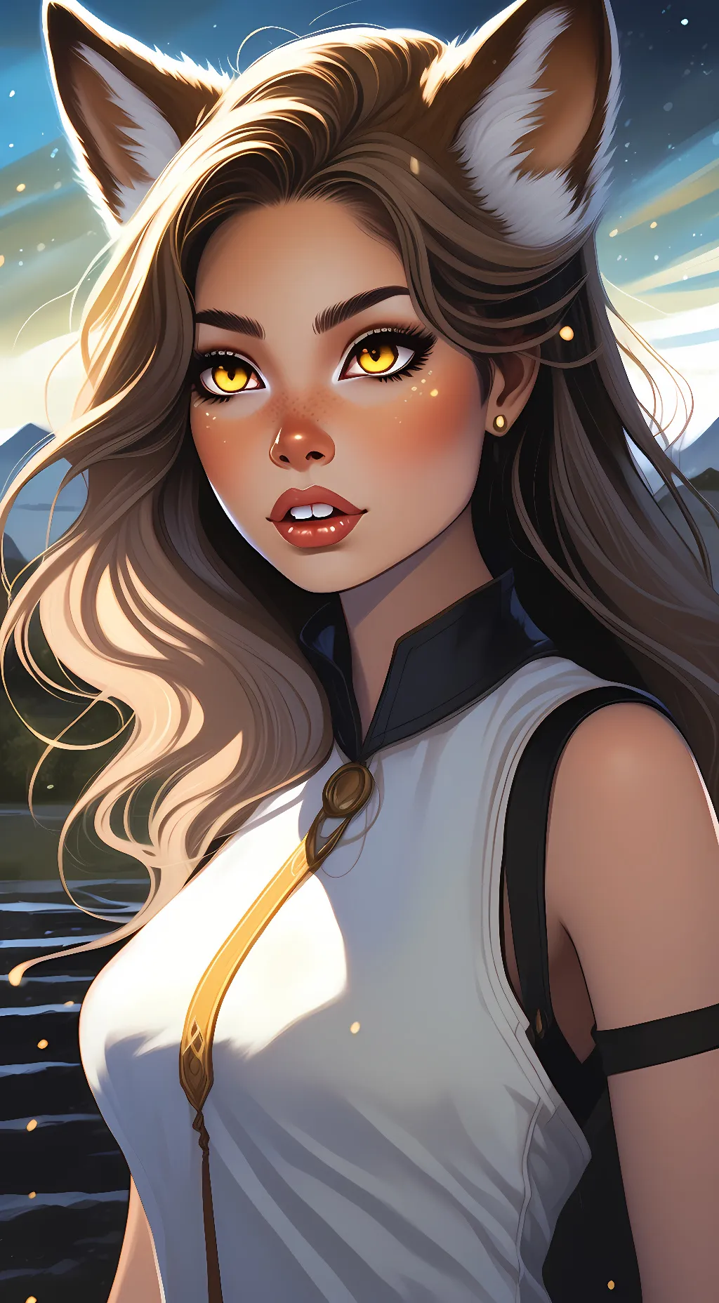 ai character:  Delilah Wolf background