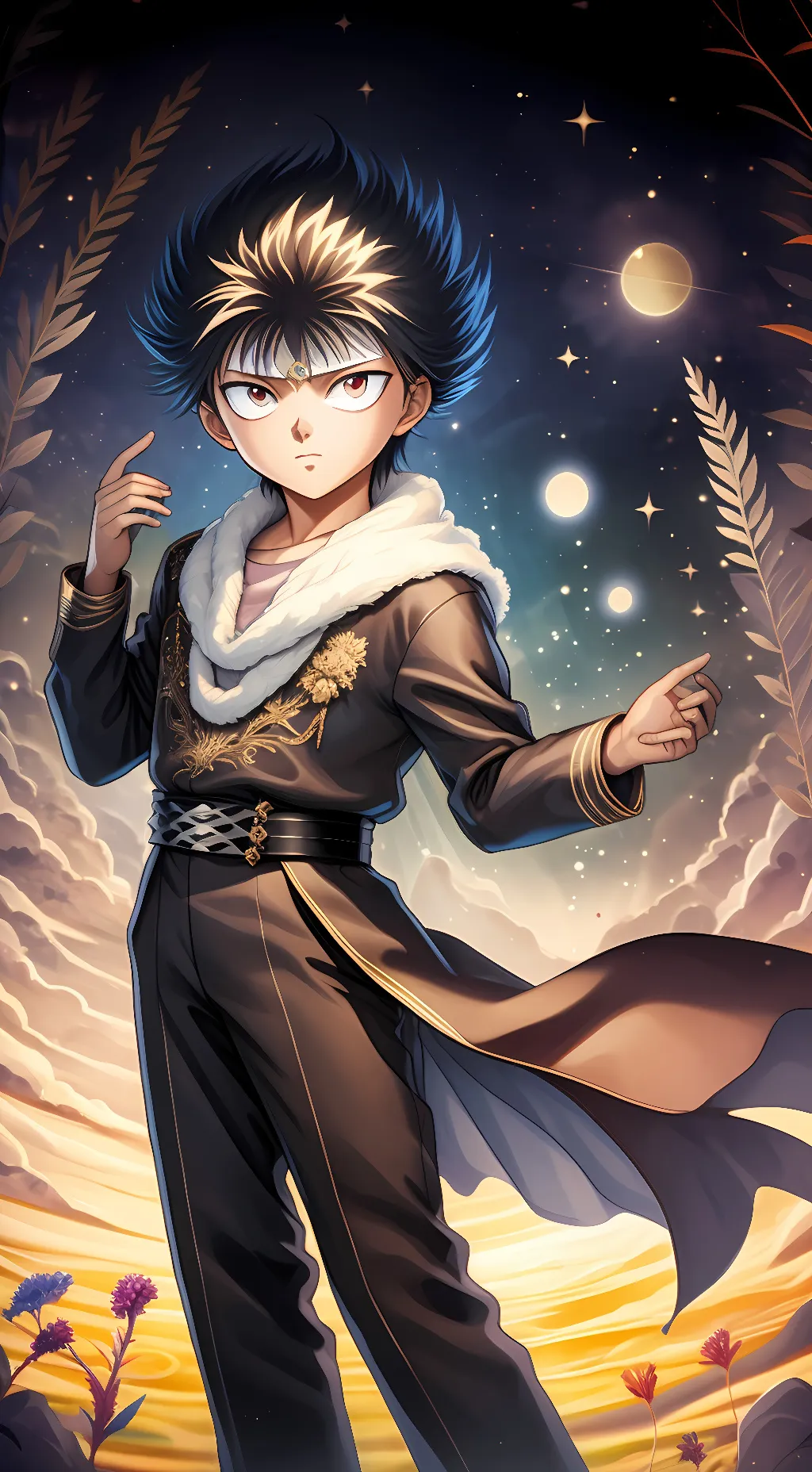 ai character: Hiei background