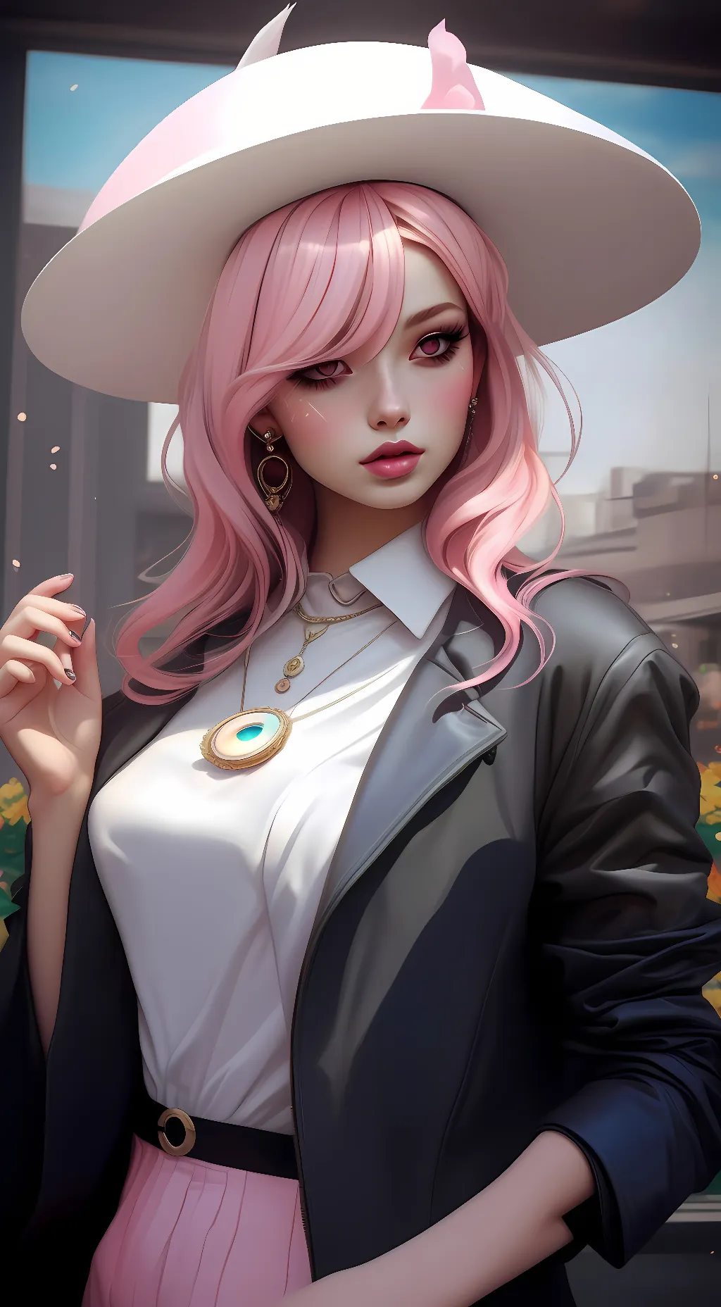 ai character: Ruby background