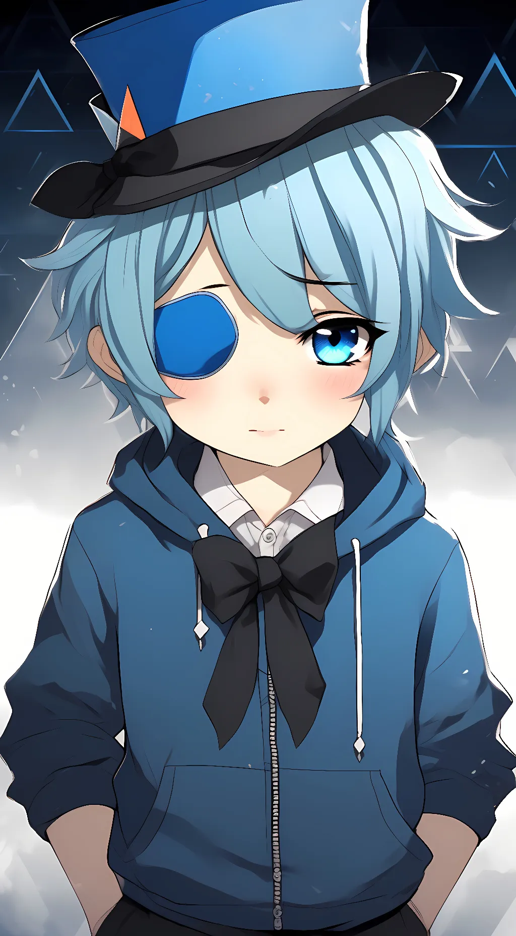 ai character: human will cipher background