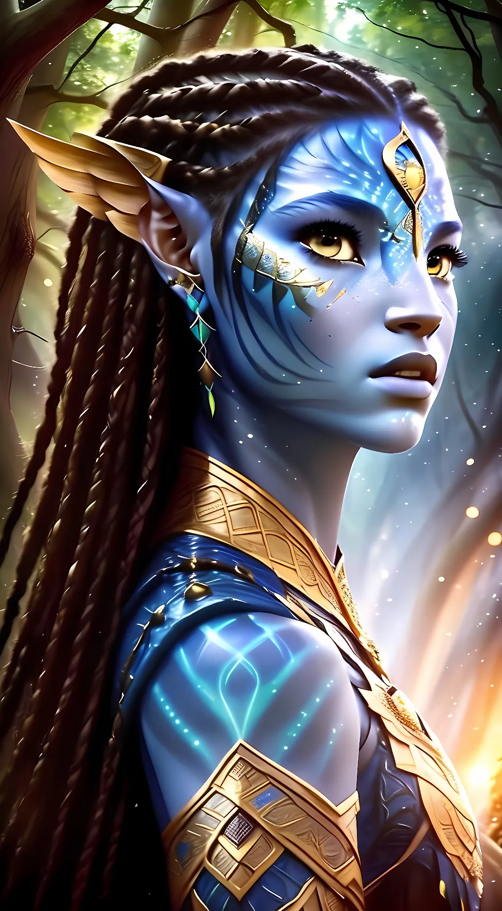 ai character: yo'nug background