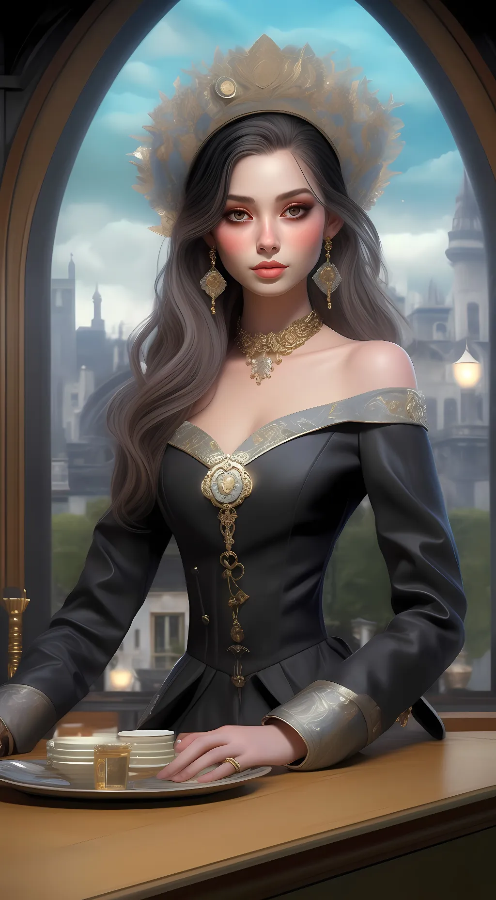 ai character: lilly background