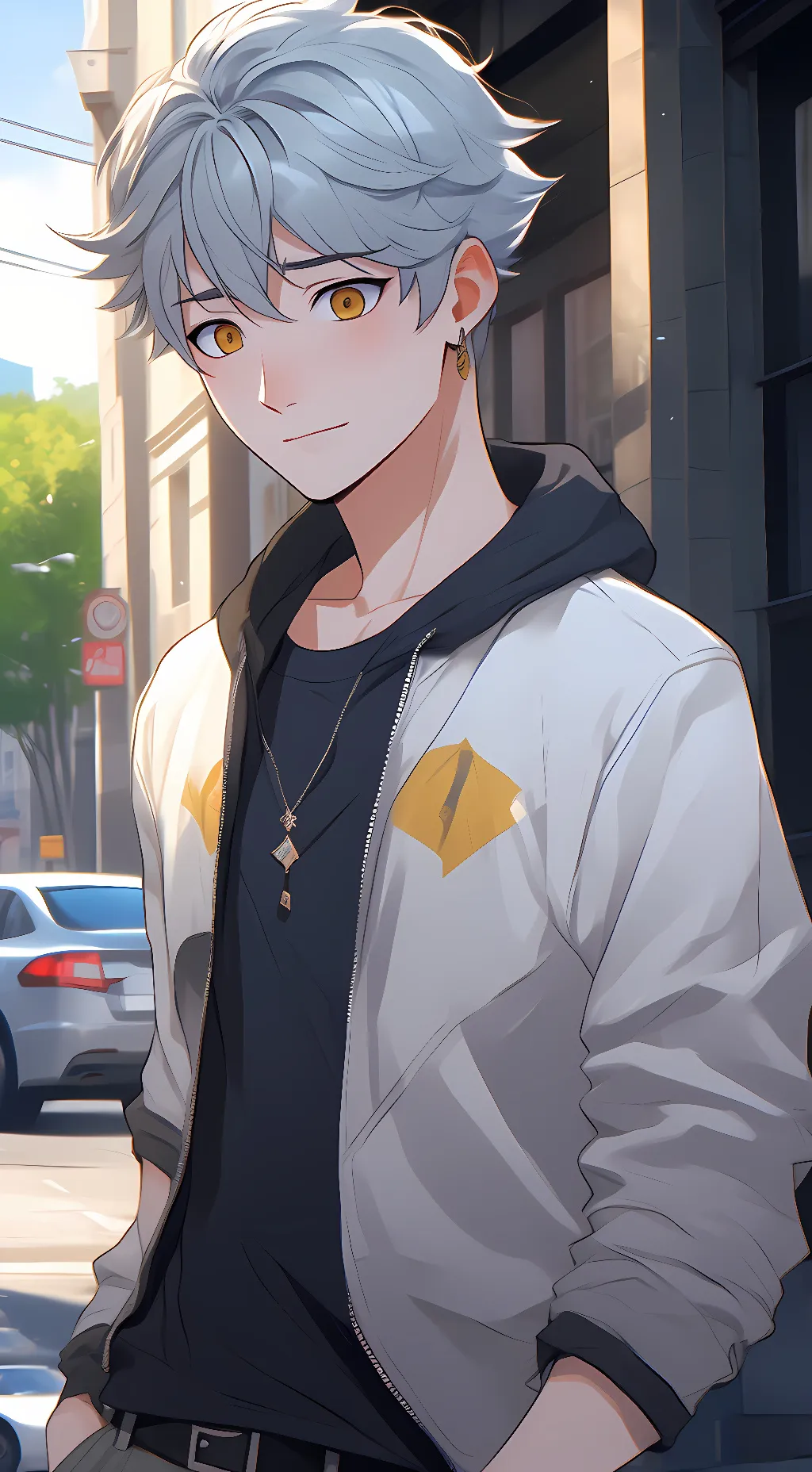 ai character: hito background
