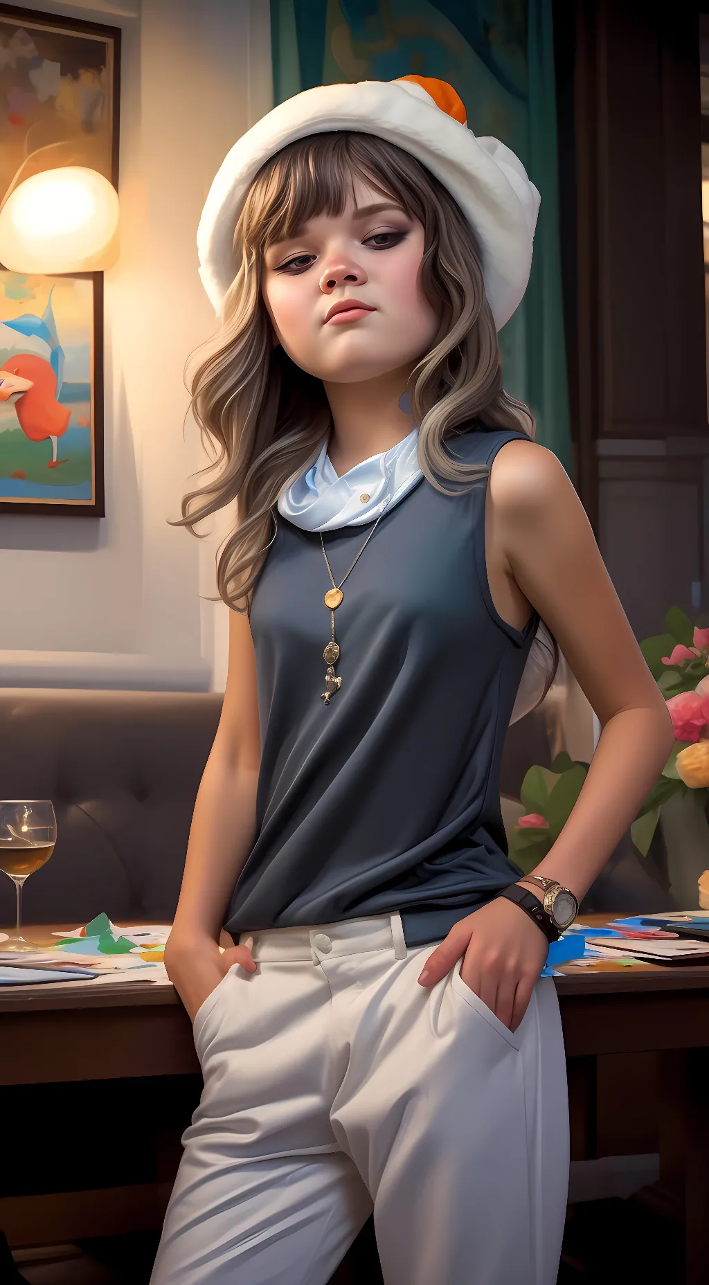 ai character: Kaylynn background