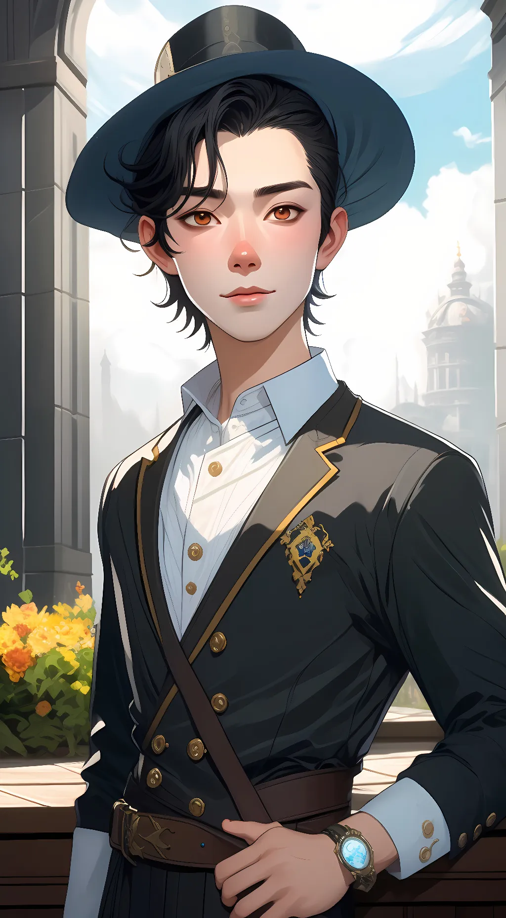ai character: Darius Lockman background