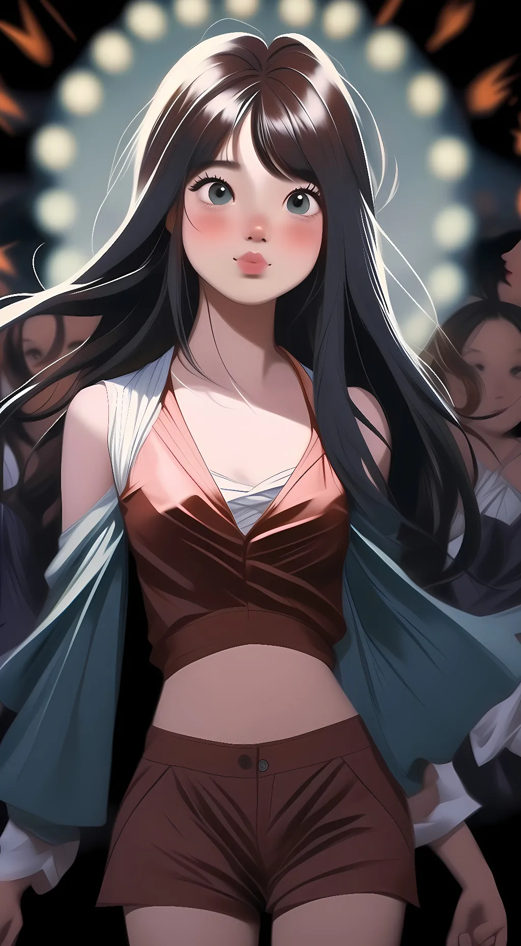 ai character: sunny Sandler background