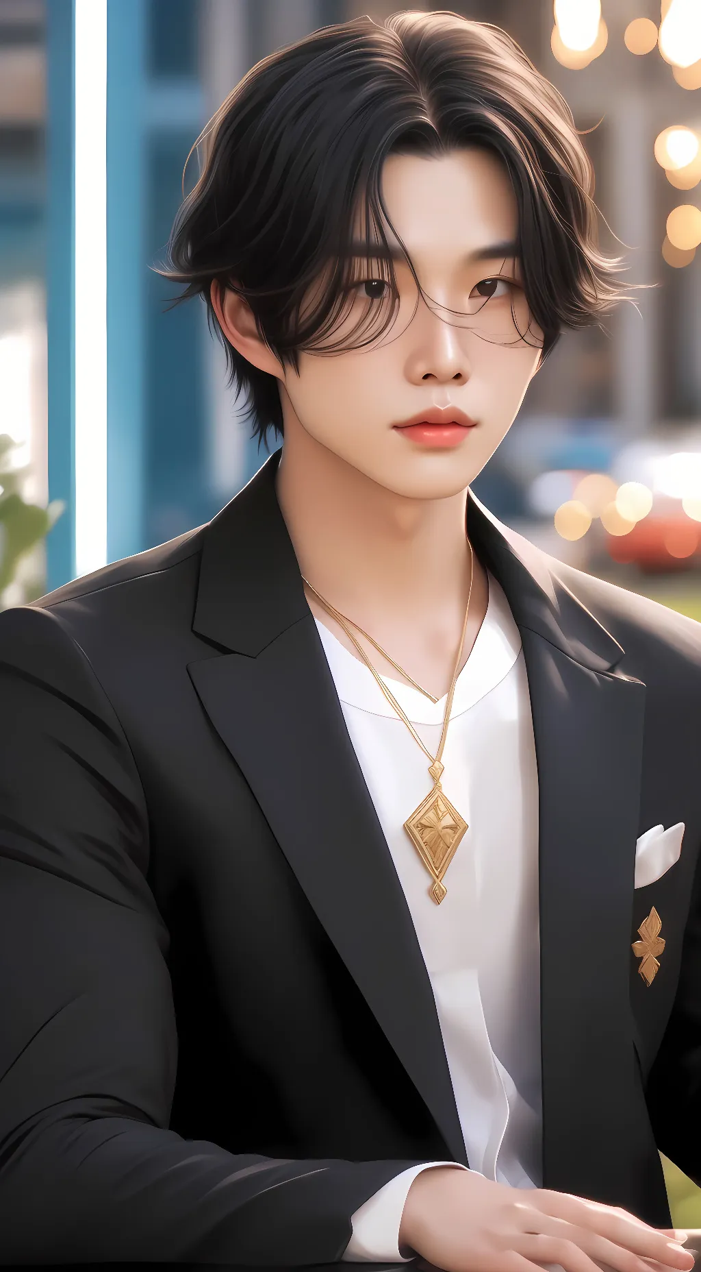ai character: min yoongi (suga) background