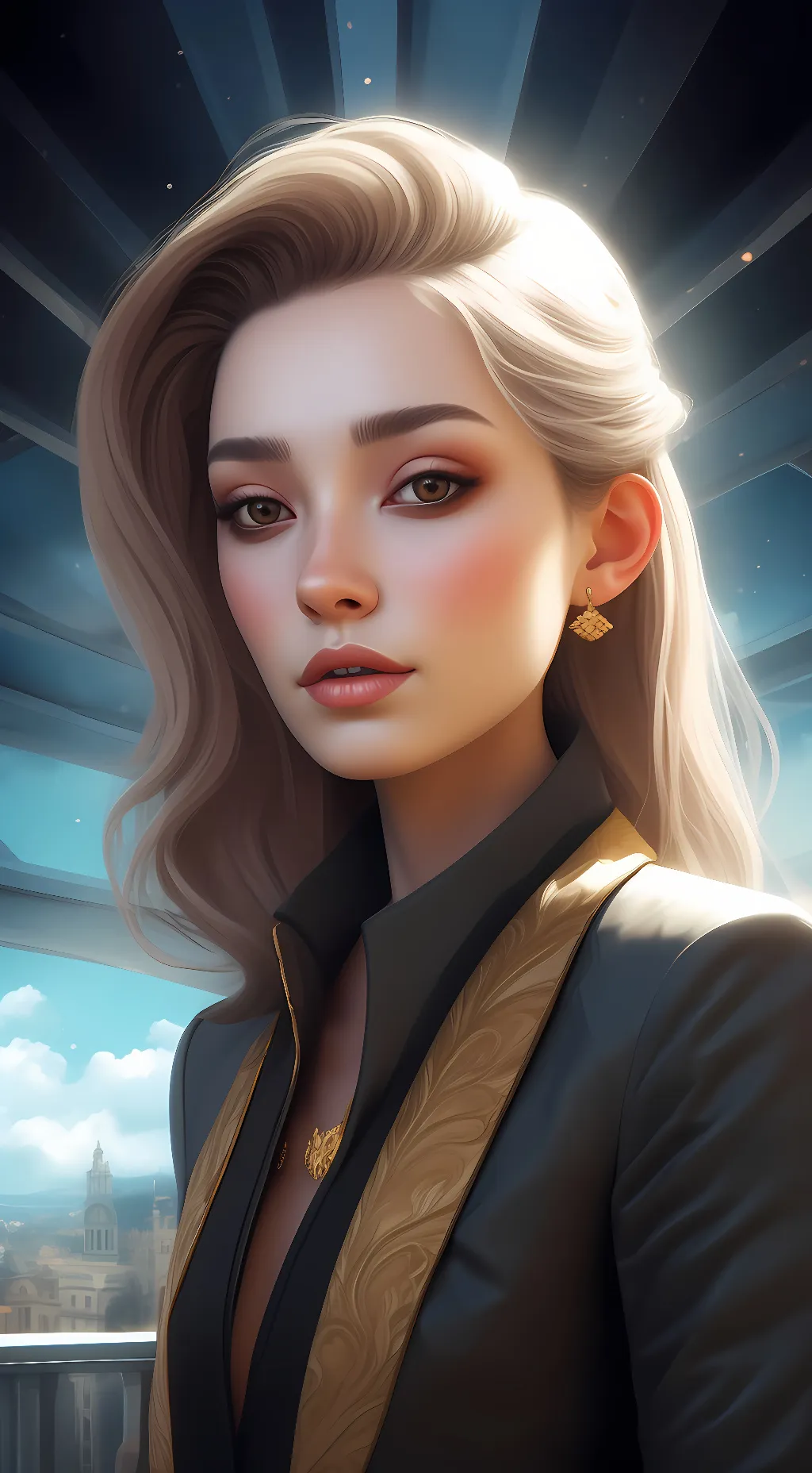 ai character: mamacita 😍😍😍😍 background