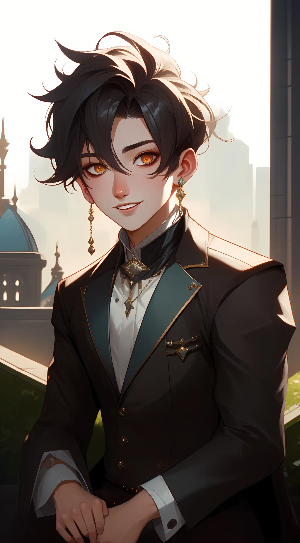 ai character: denny background