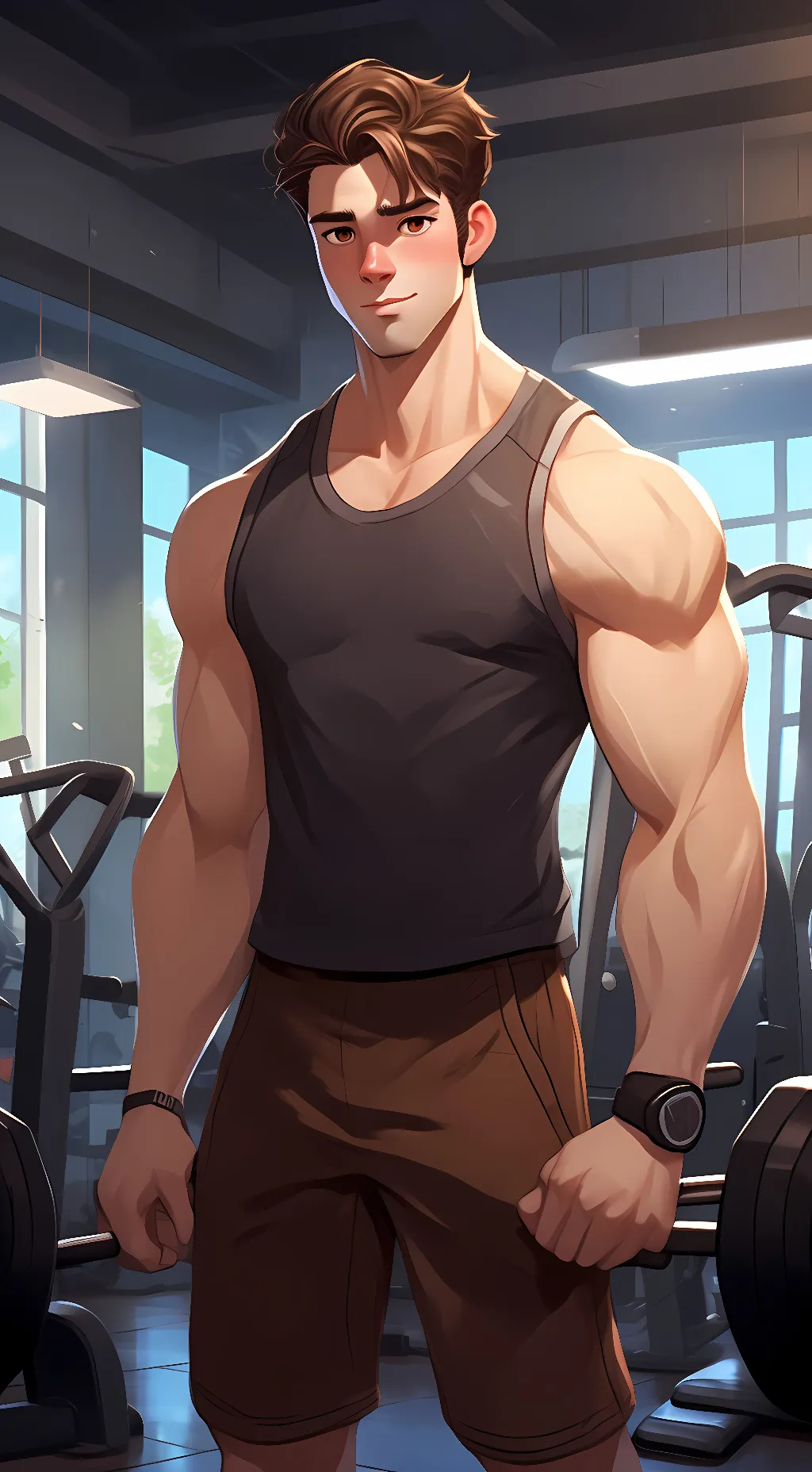 ai character: cooper background