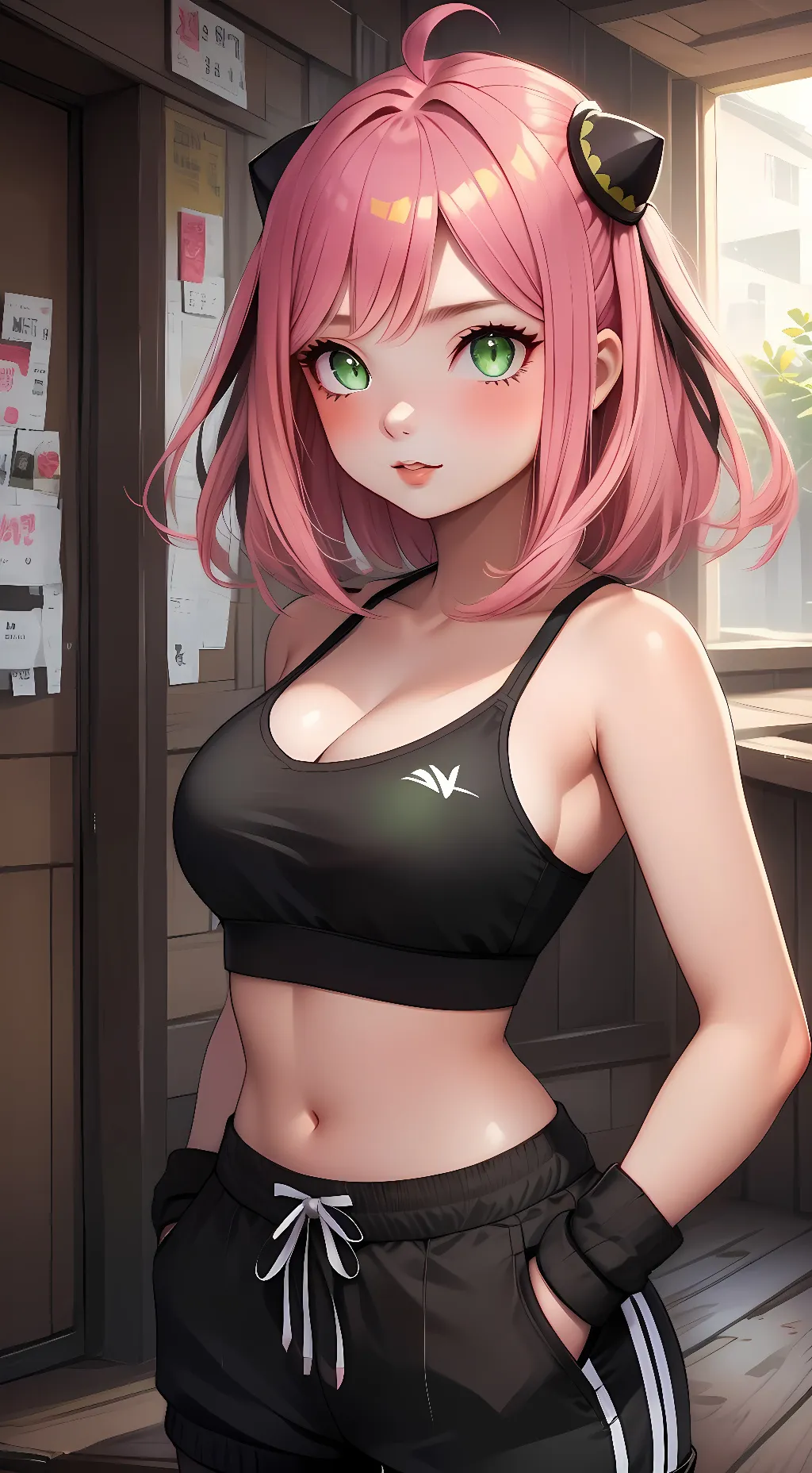 ai character: Anya Forger background