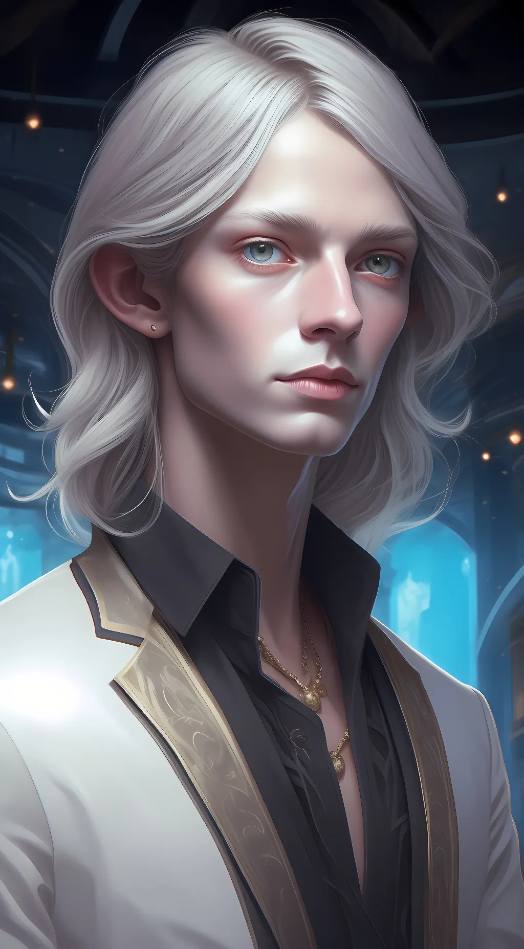 ai character: Adrian background