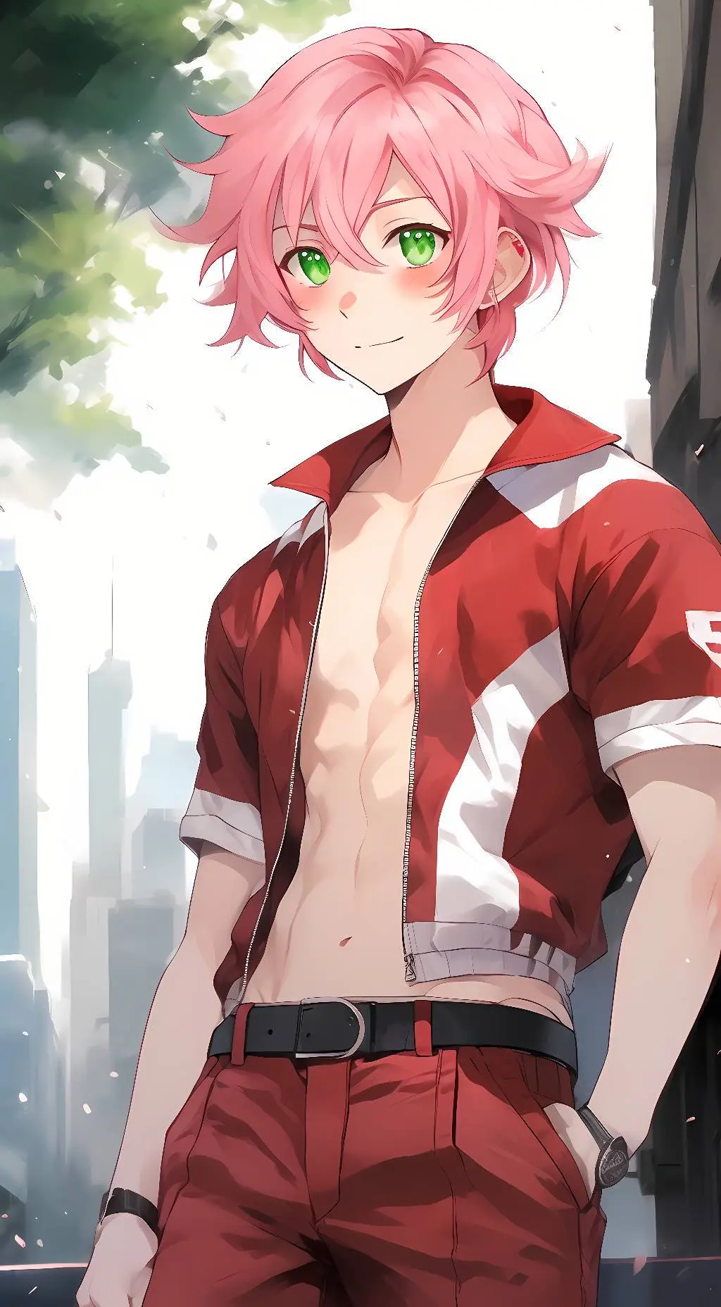 ai character: Jamey rose background