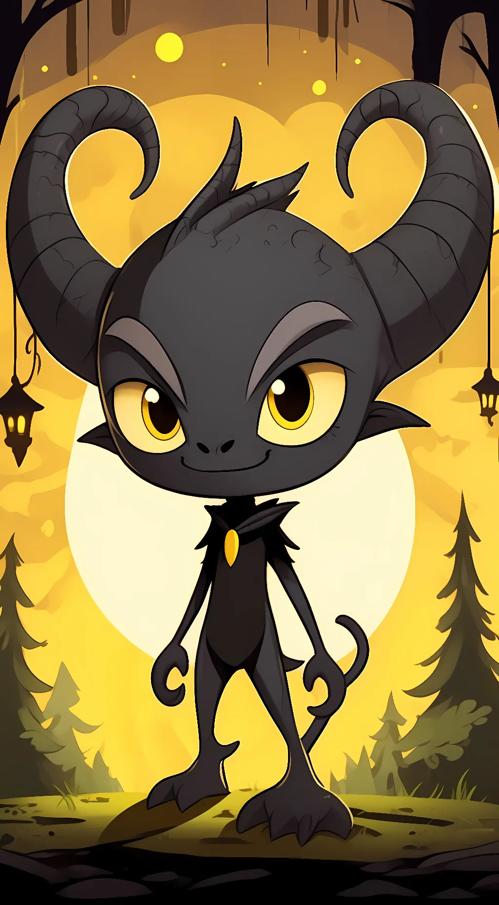 ai character: Devie background