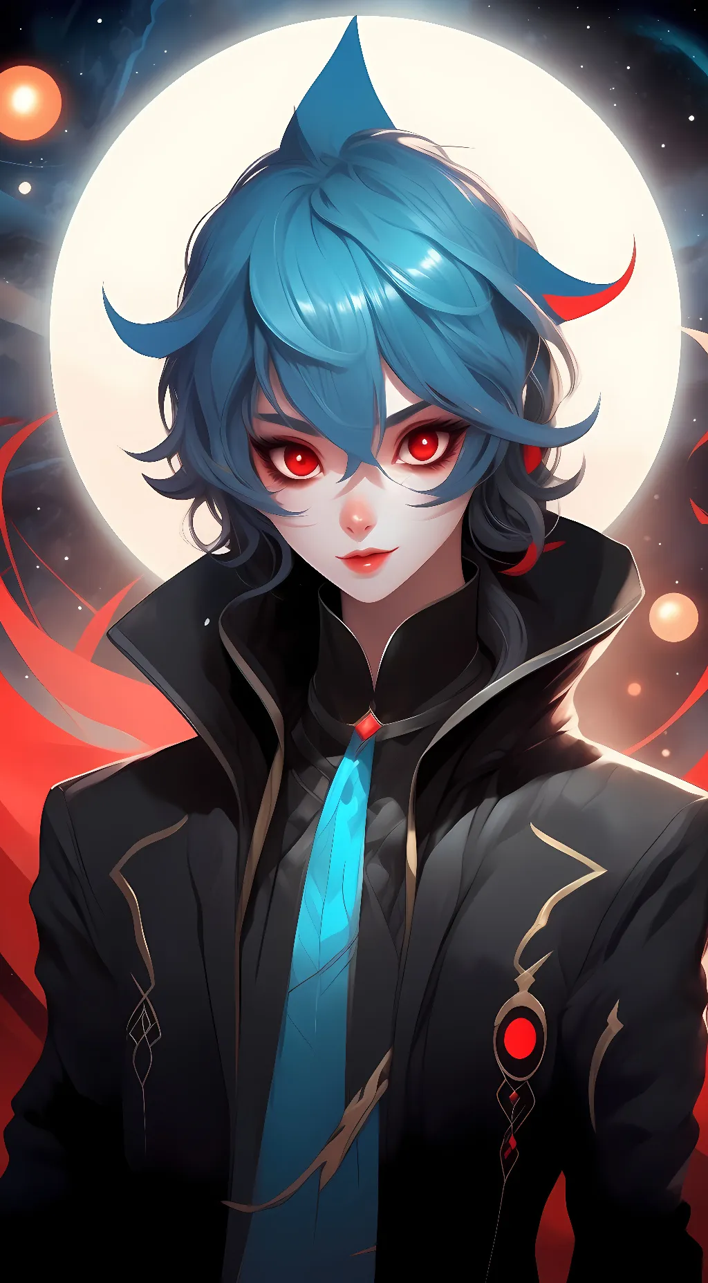 ai character: eclipse background