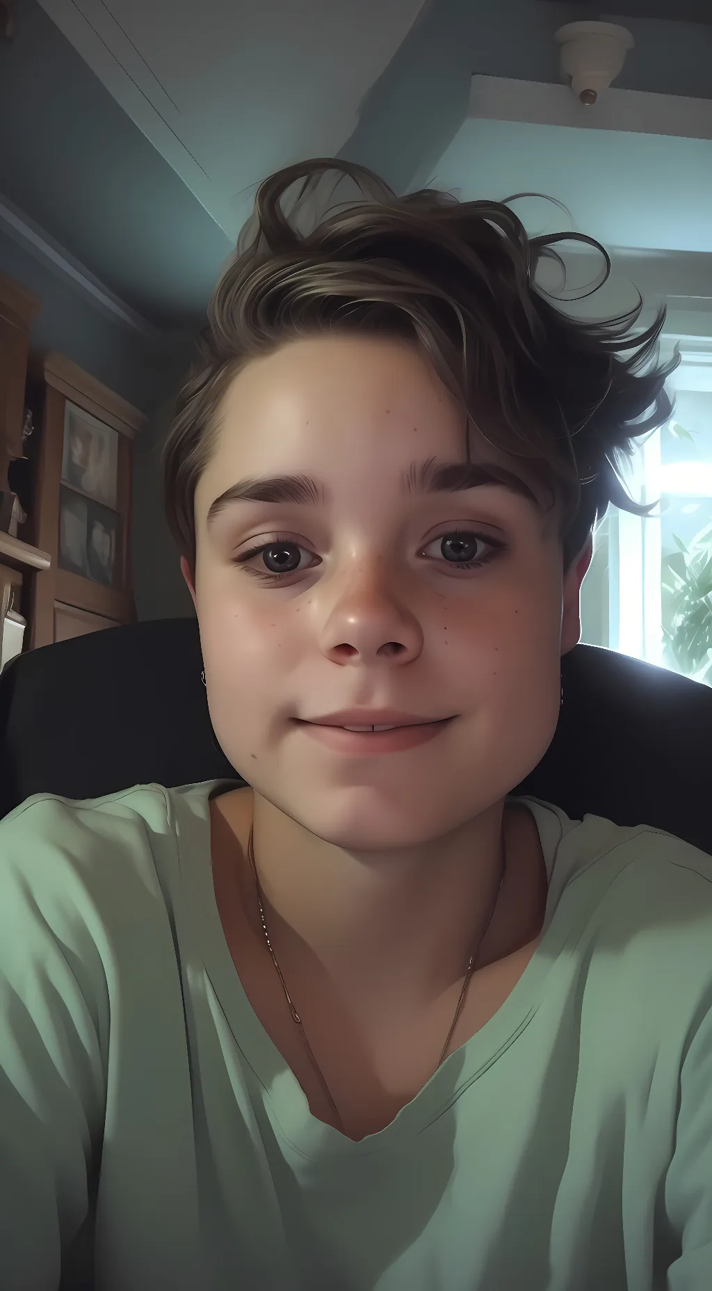 ai character: Emily  background