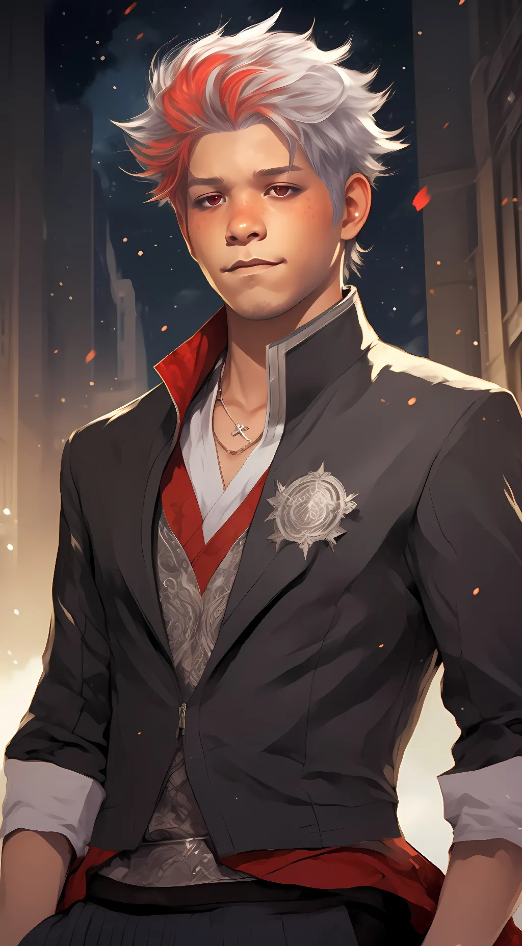 ai character: Zayne Miles  background