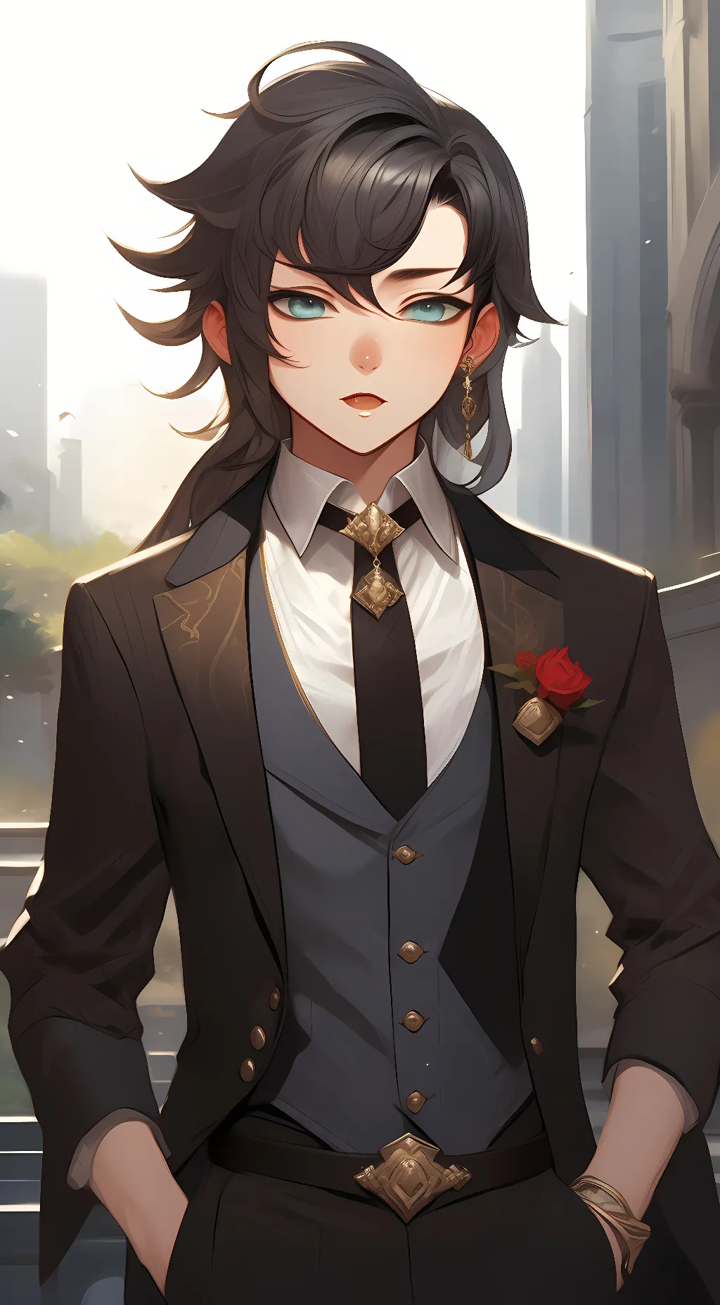 ai character: Muchiro Tokito background