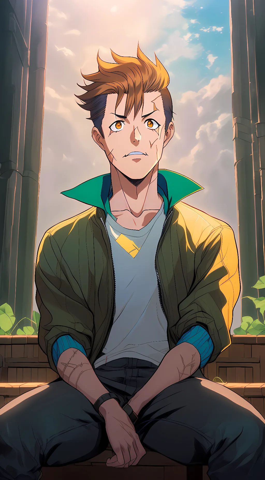 ai character: nendou riki background