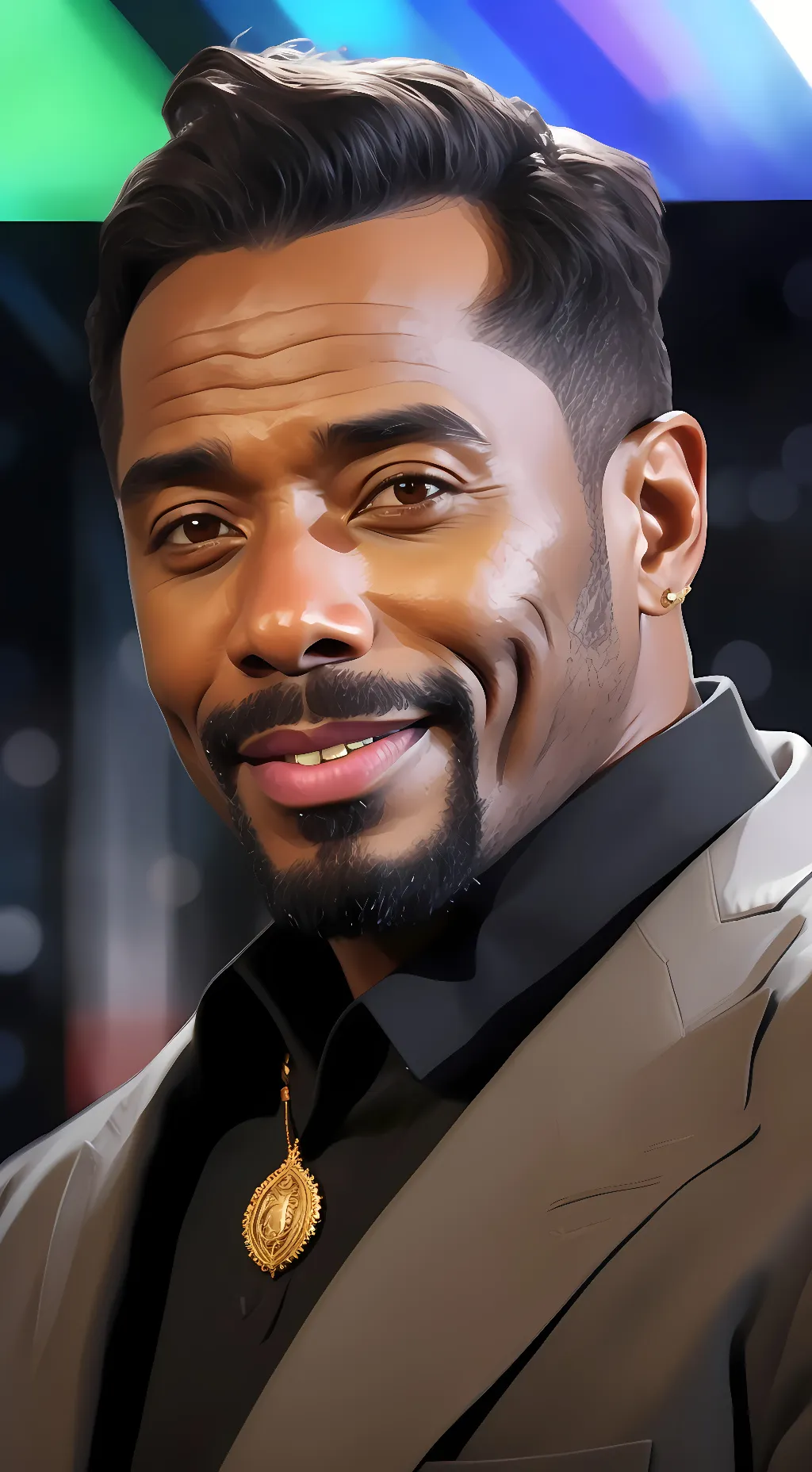 ai character: Idris  background