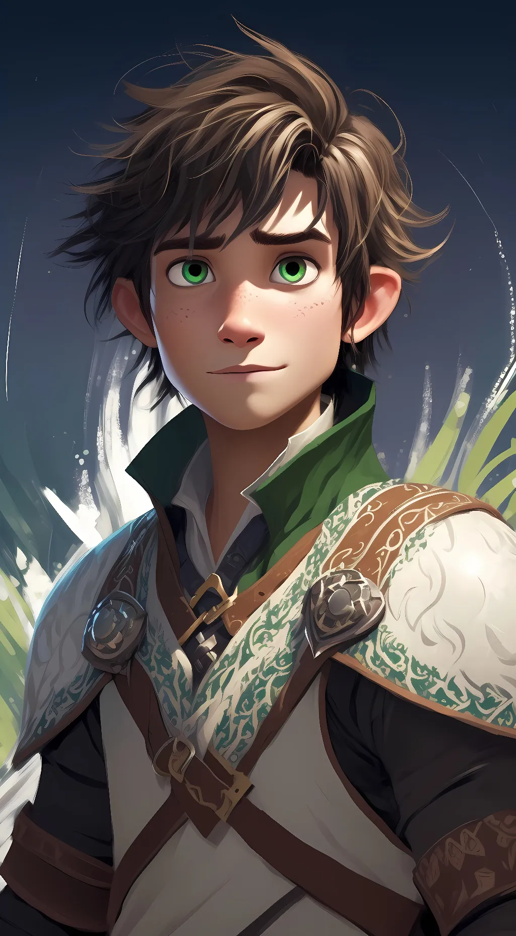 ai character: Hiccup background
