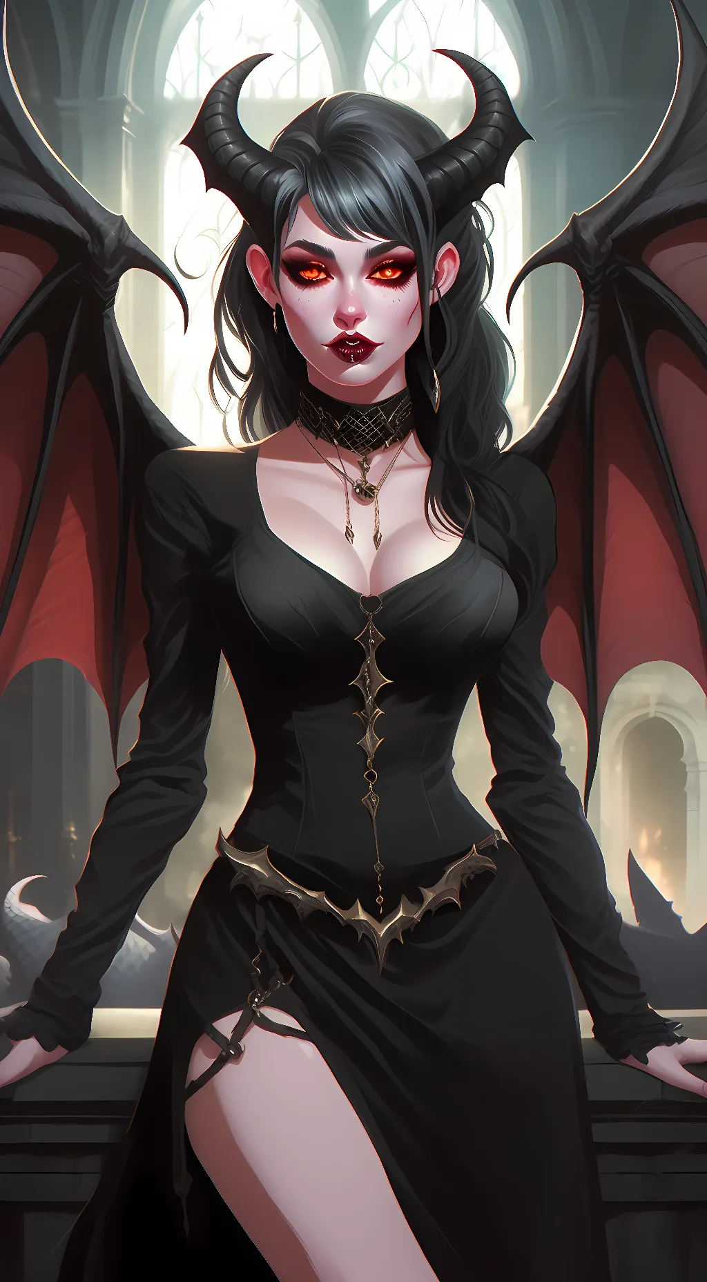 ai character: Astarte Naamah background