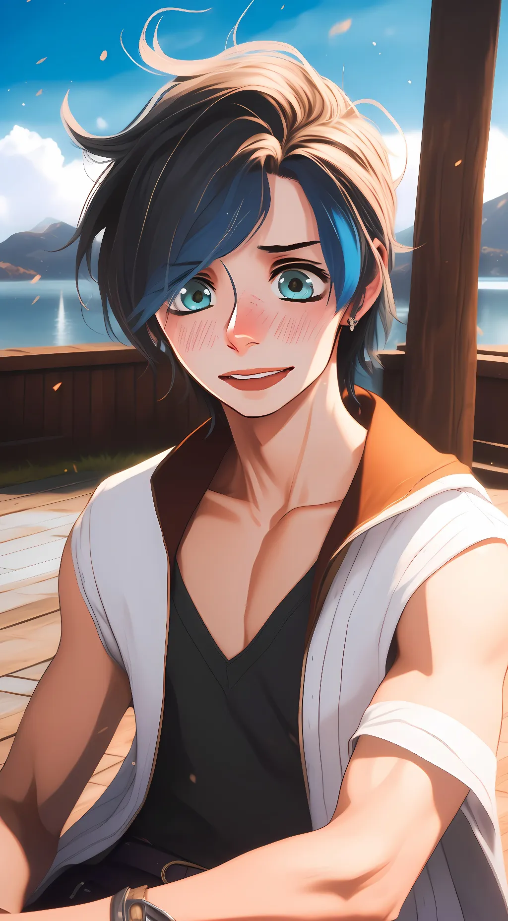 ai character: Ein background