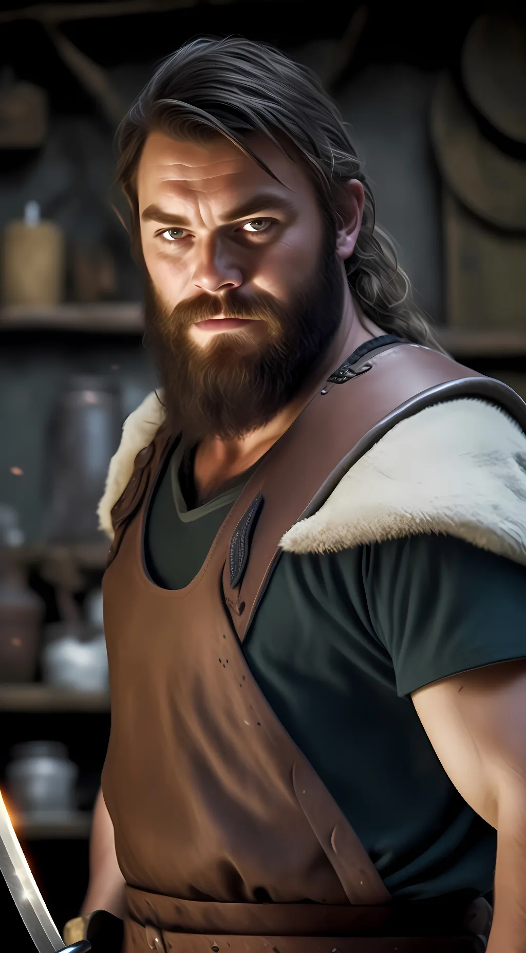 ai character: Vidurr background