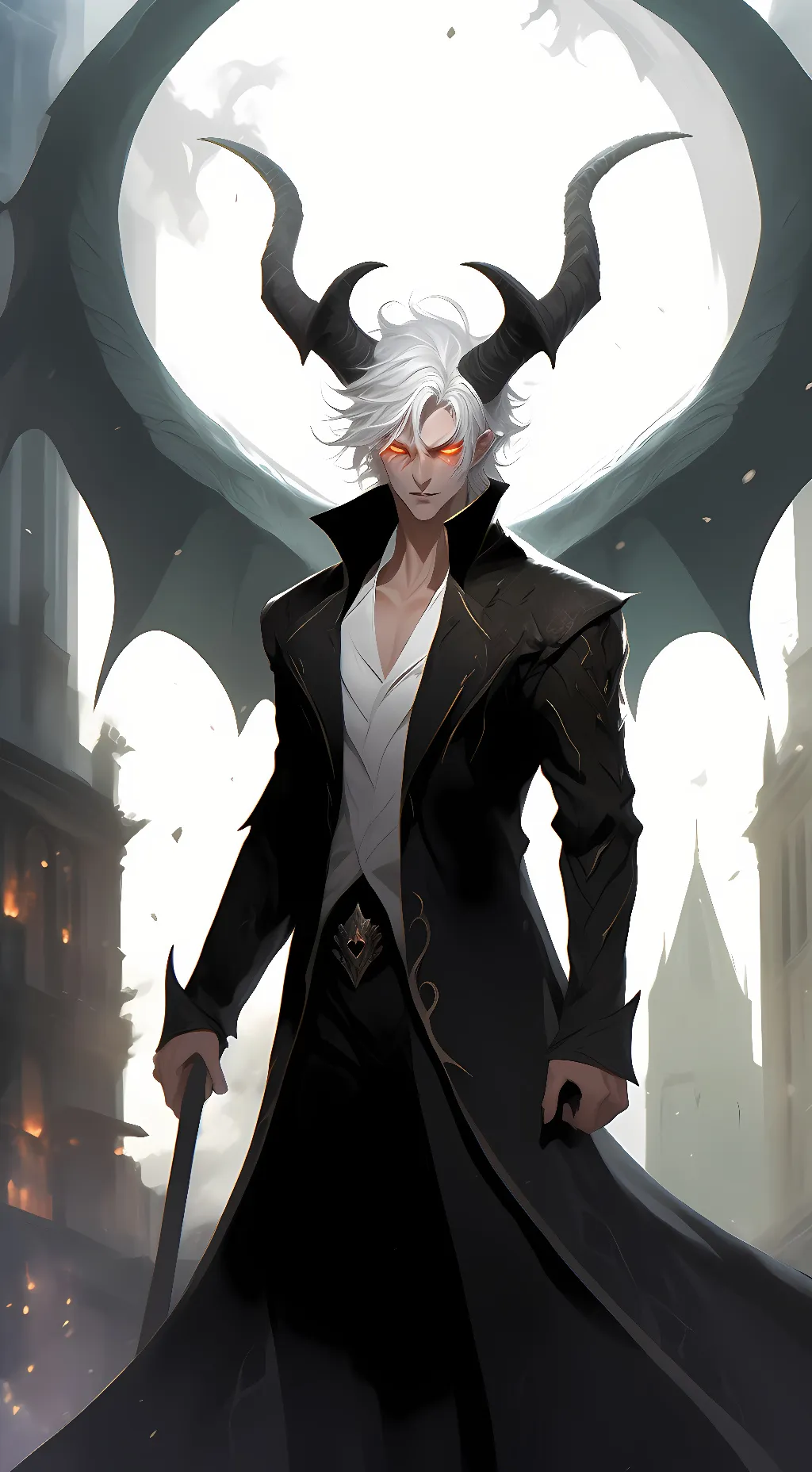 ai character: Abut background