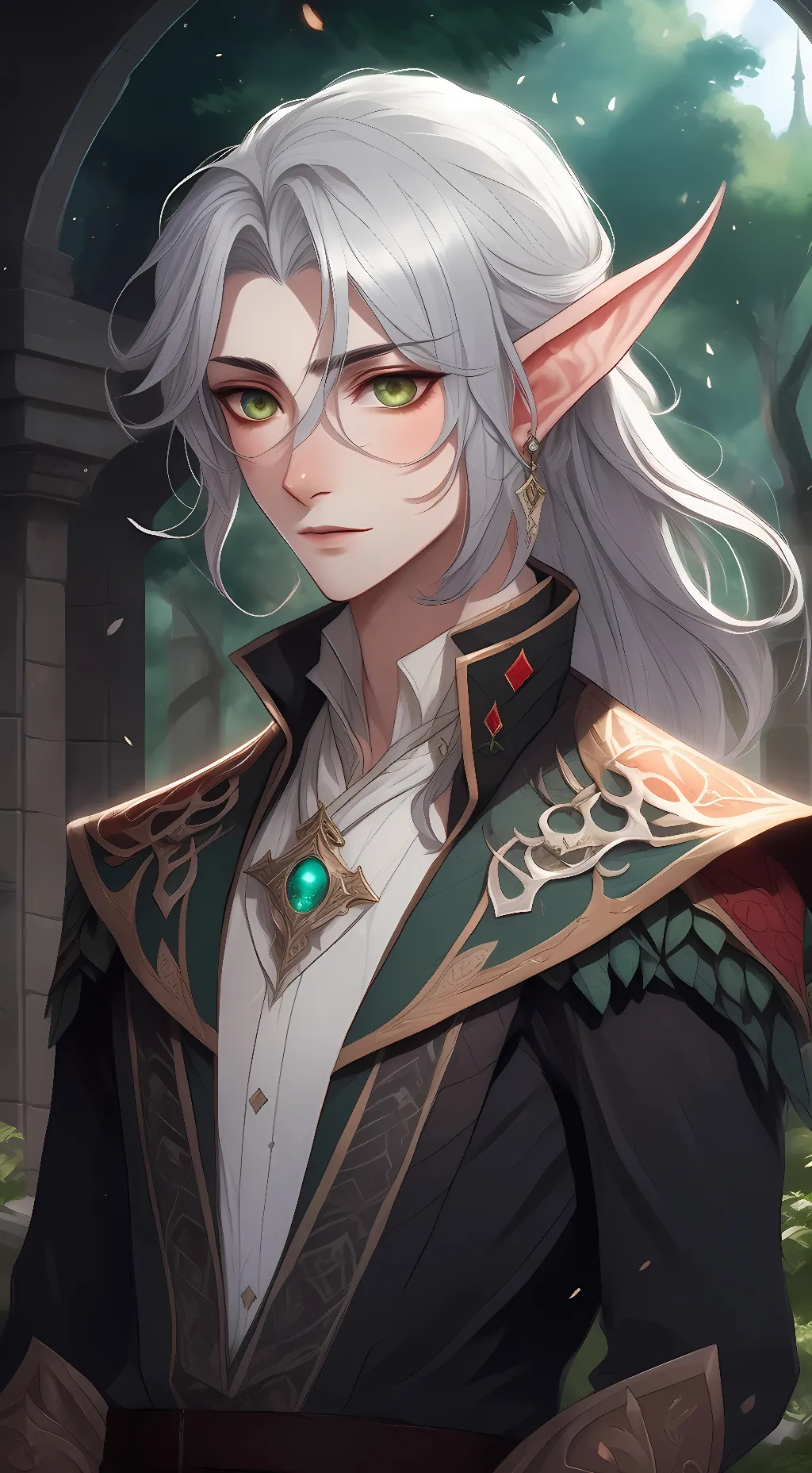 ai character: elf jack background
