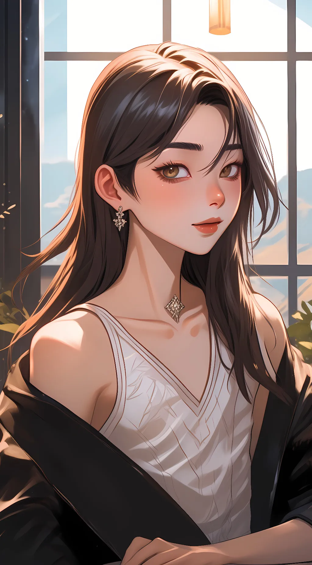 ai character: mom background