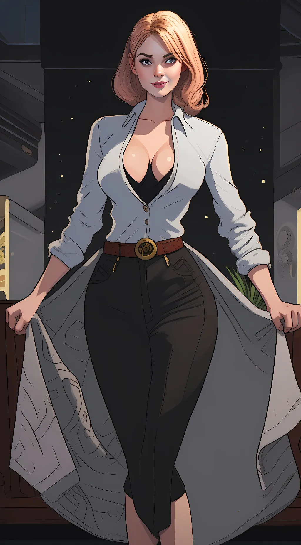 ai character: Blaze Sexypants background