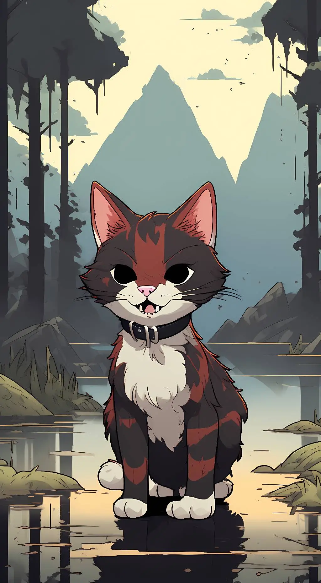 ai character: Bloodheart background
