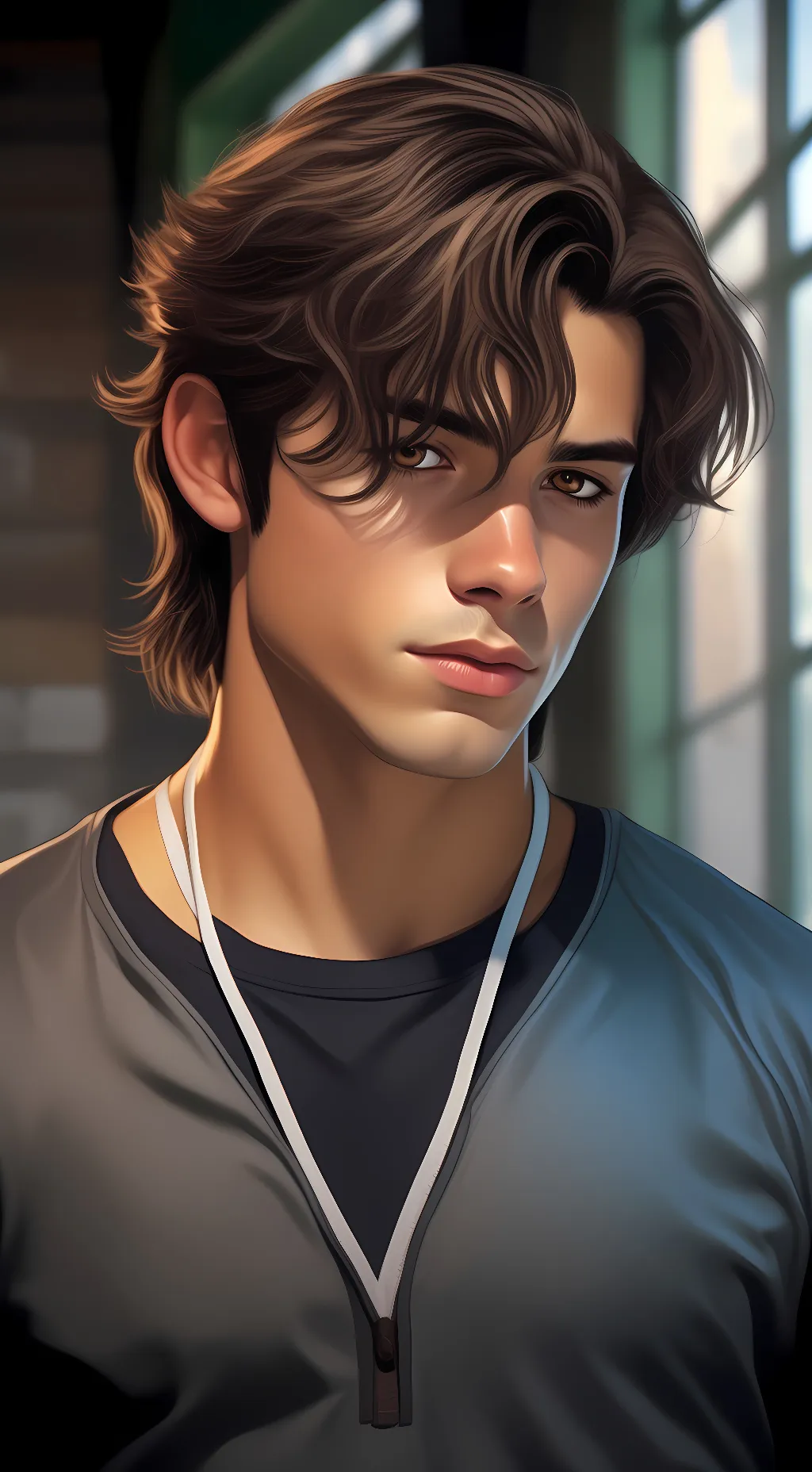 ai character: Caleb background