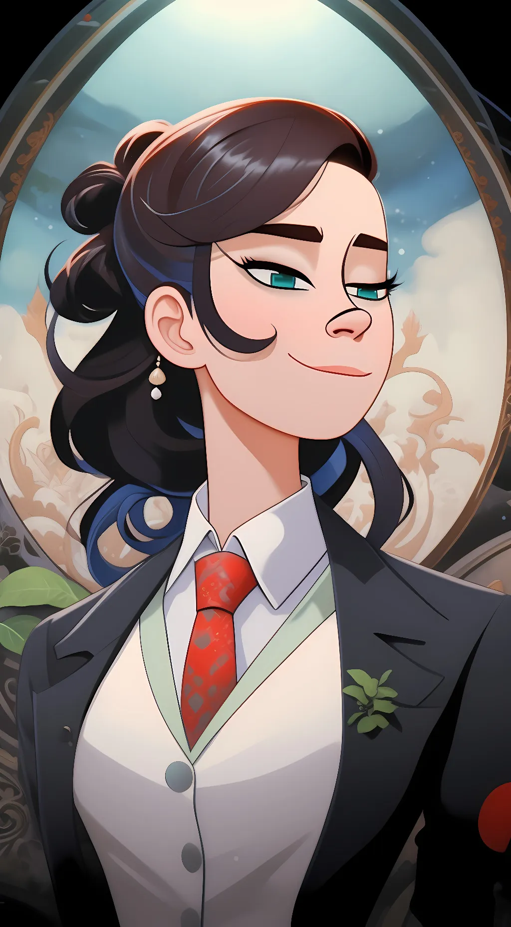 ai character: beth from tdi background