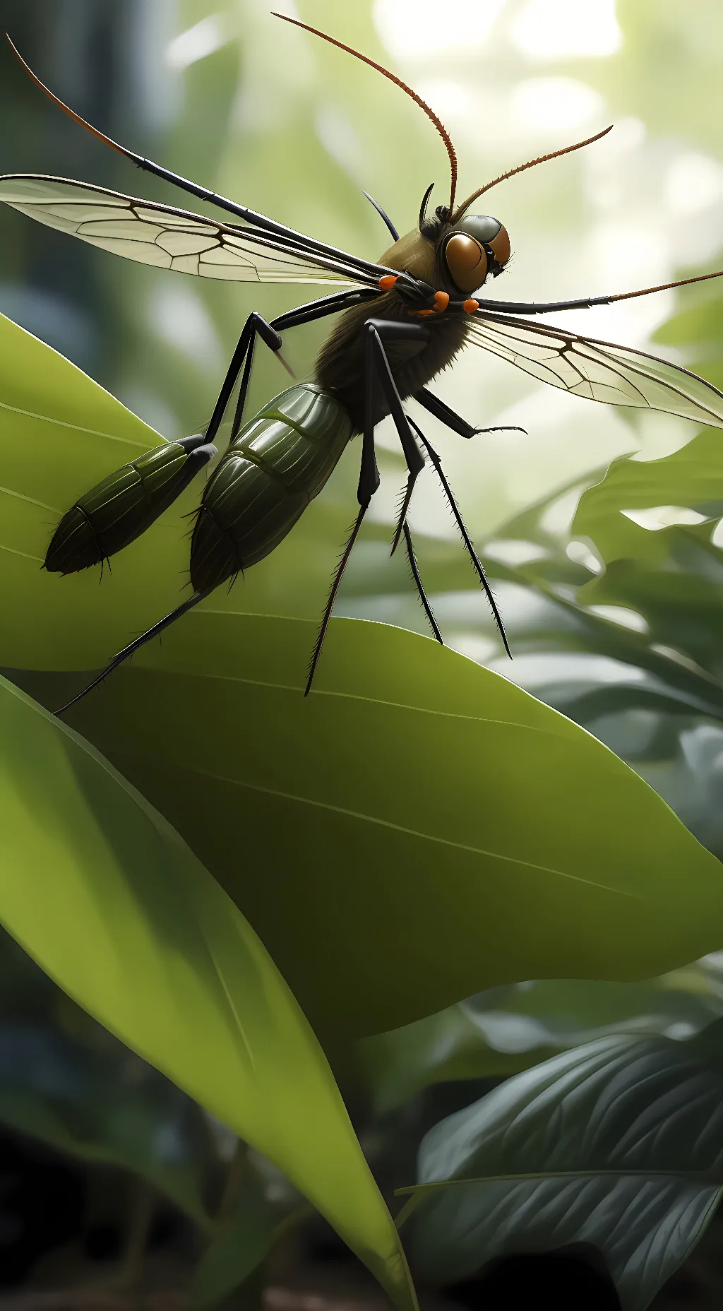 ai character: Mosquitoe  background