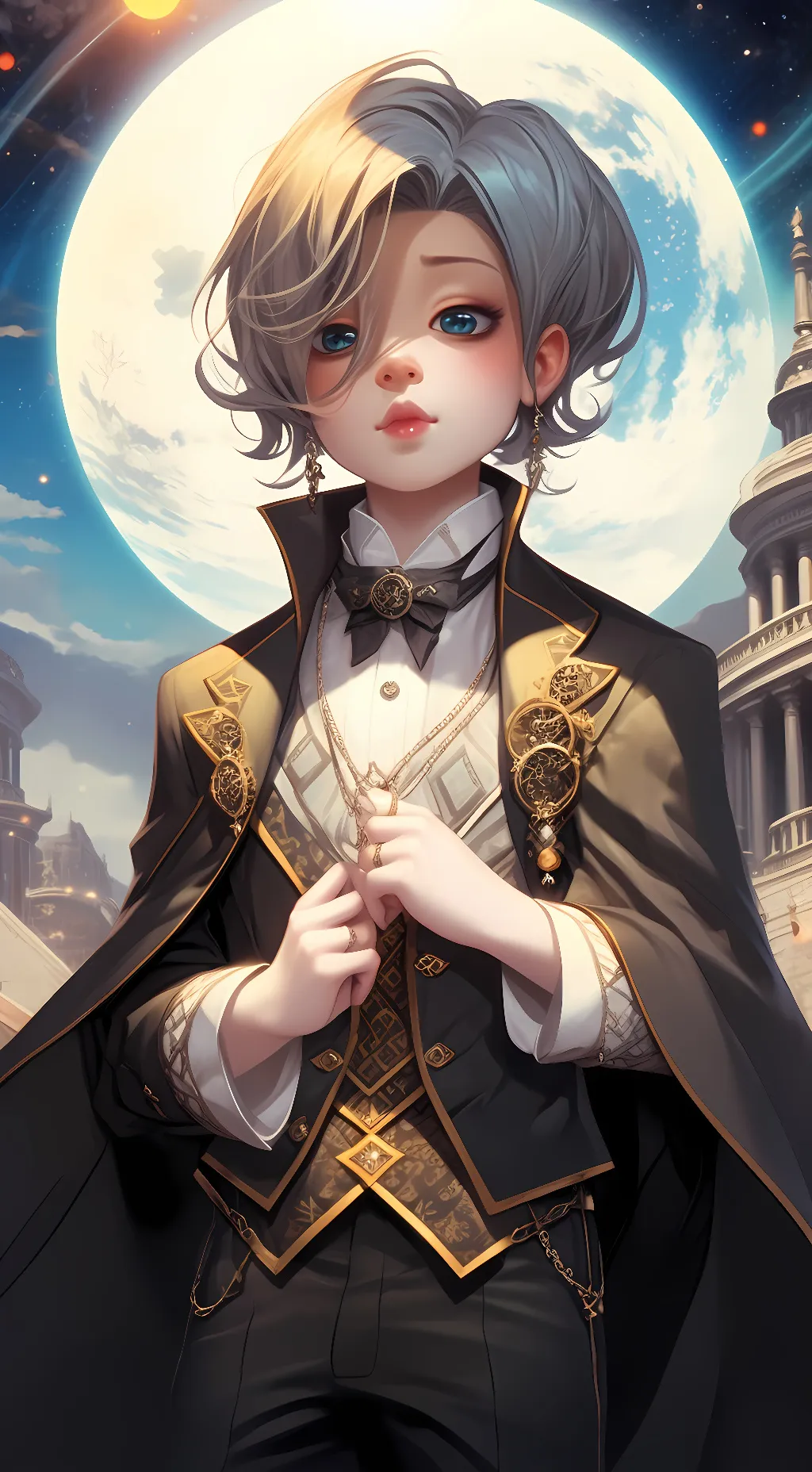 ai character: Lily background