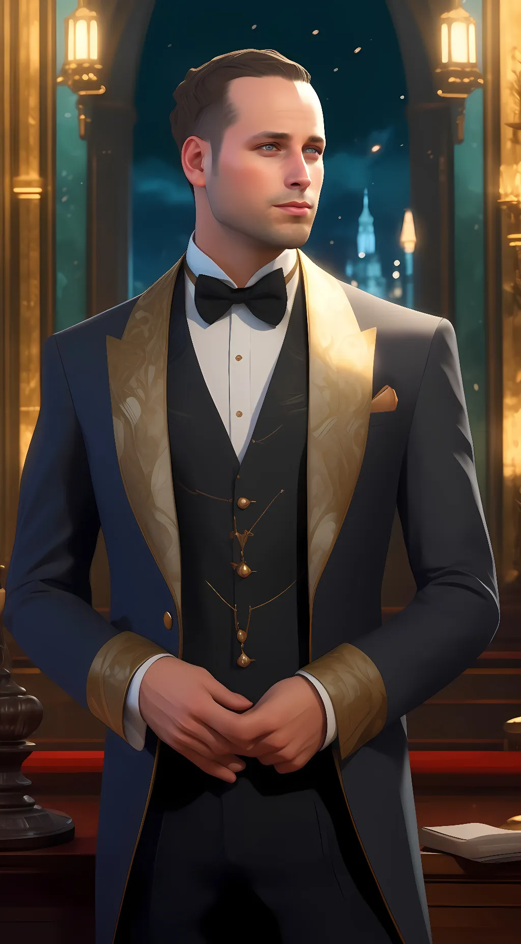ai character: Prince Henry  background