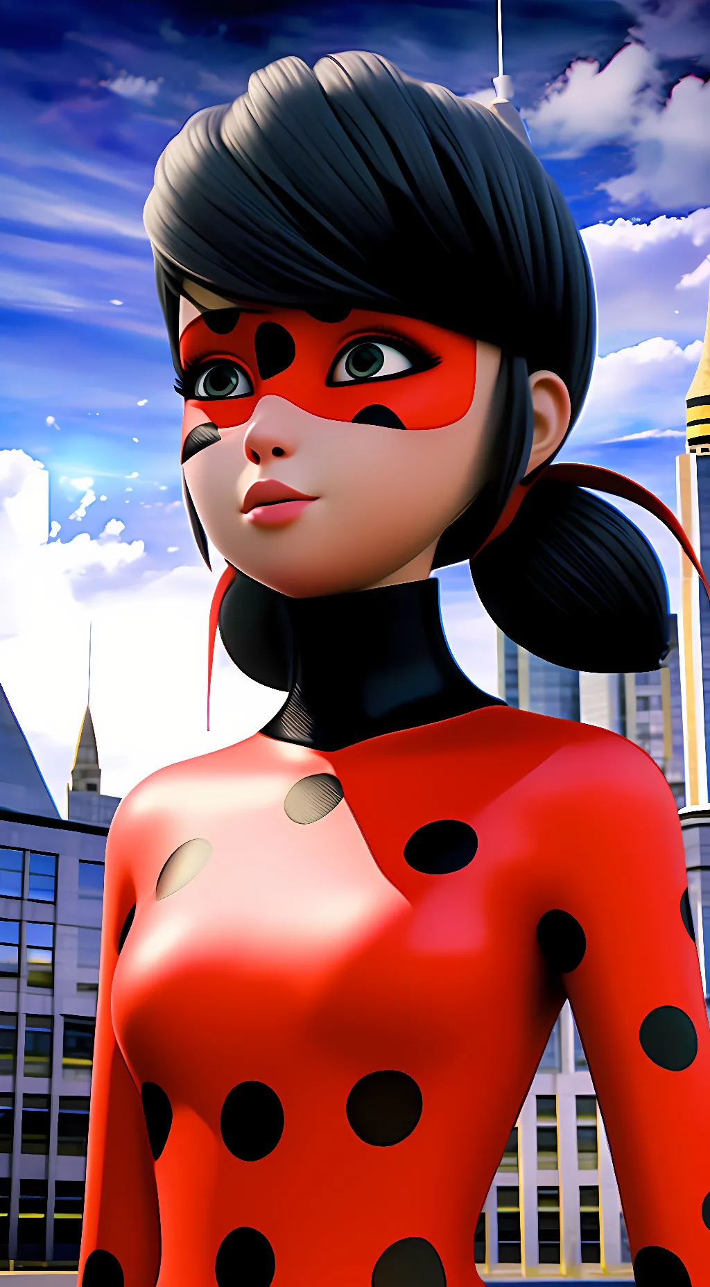 ai character: Ladybug background