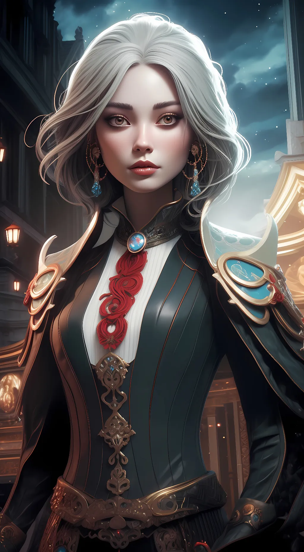 ai character: Tv girl background