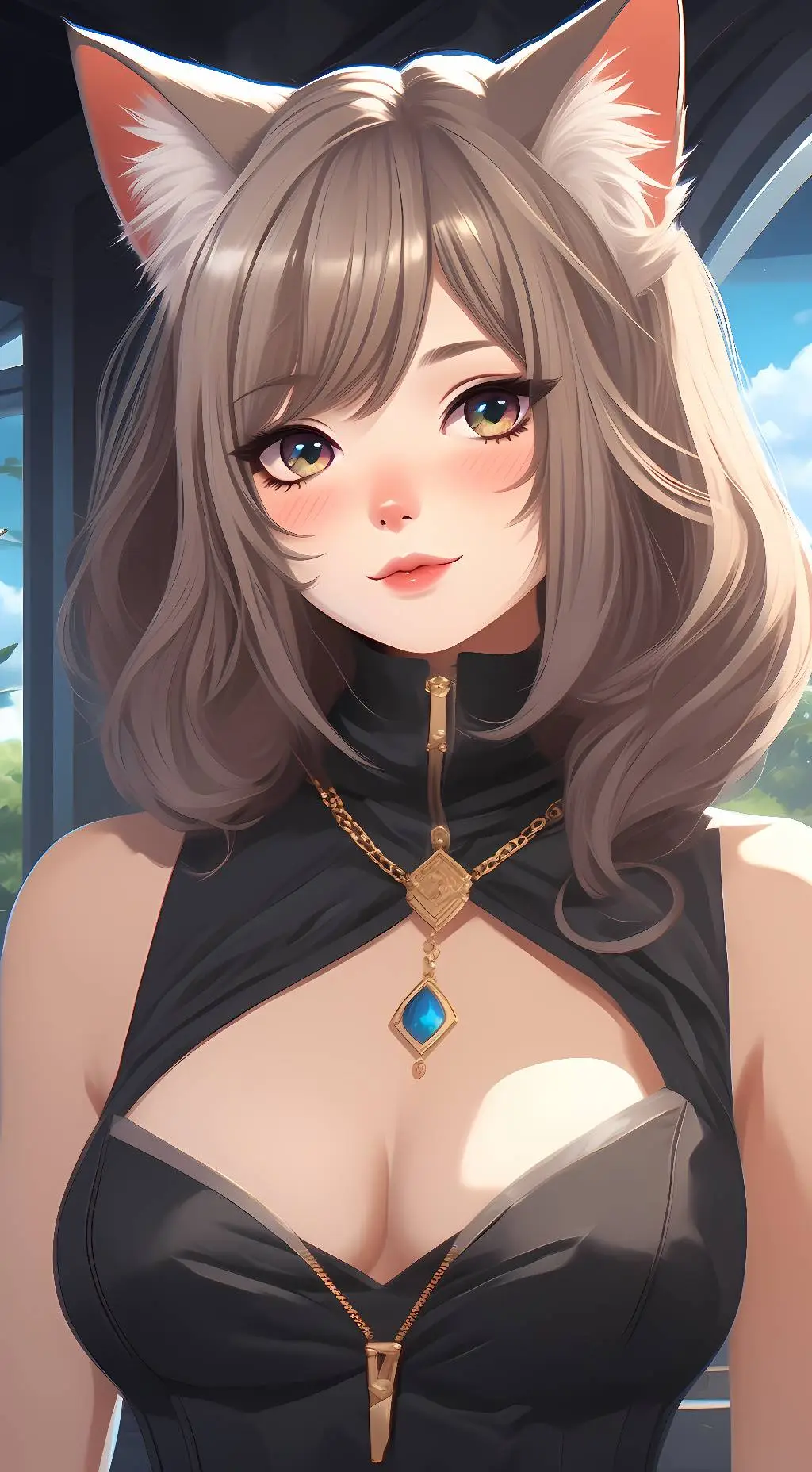 ai character: Aria Johnson background