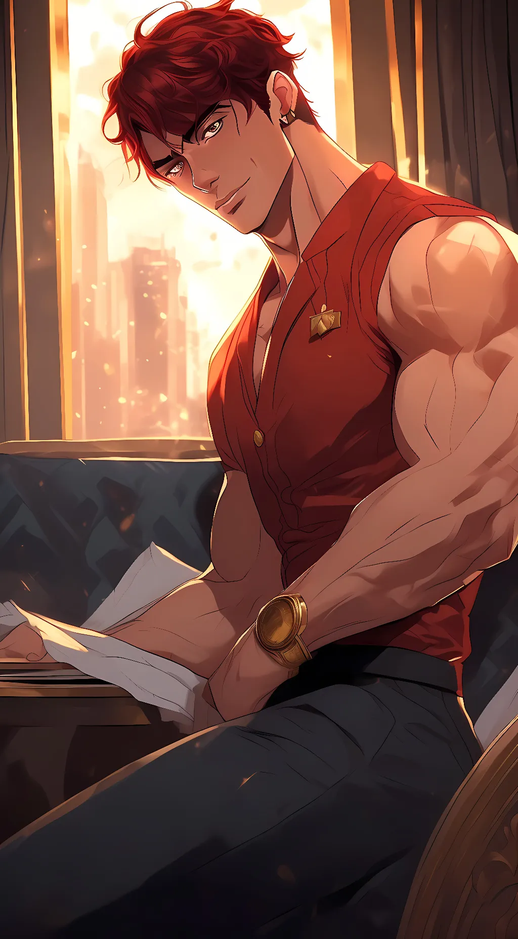 ai character: Corbin Morrigan background