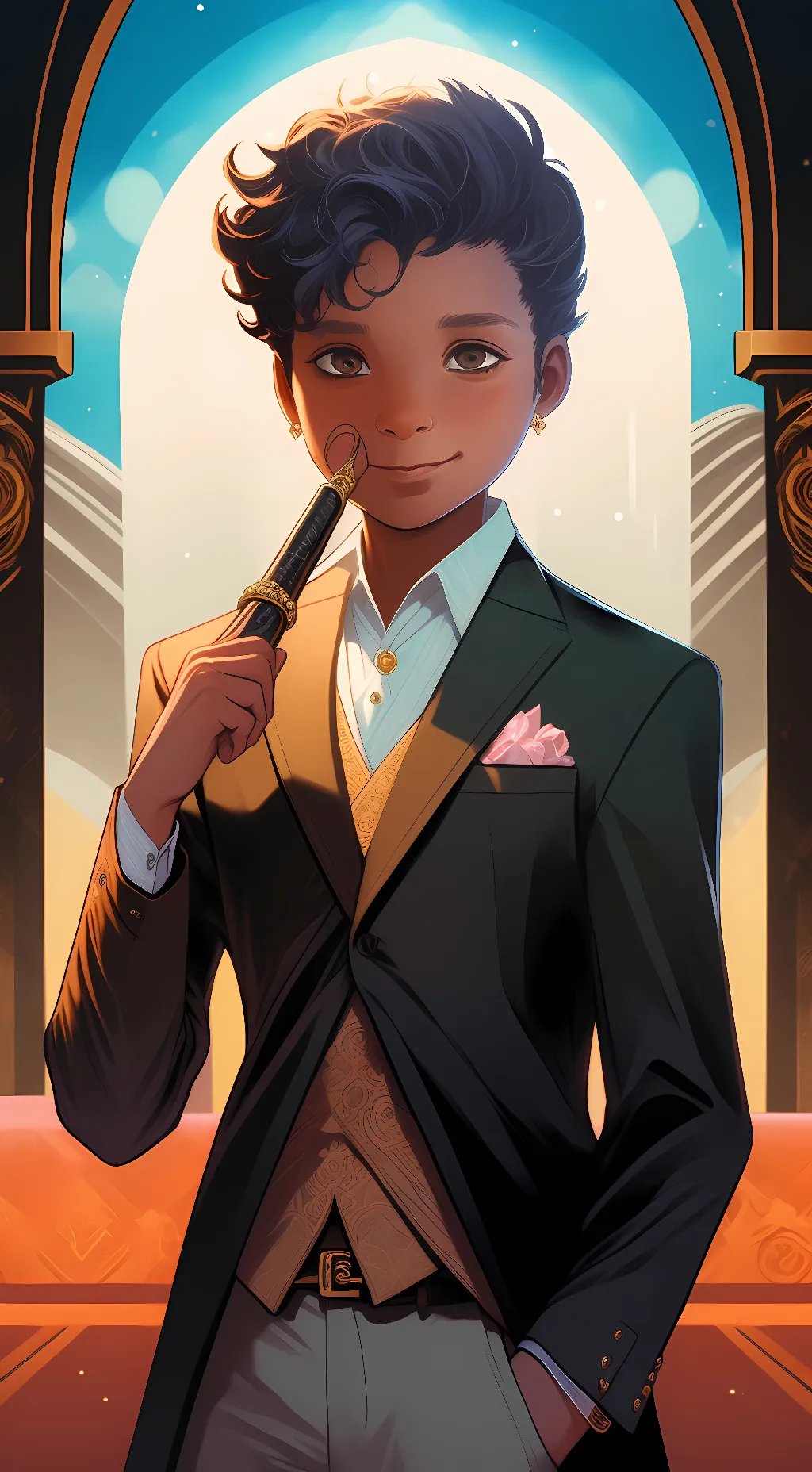 ai character: Isaac background