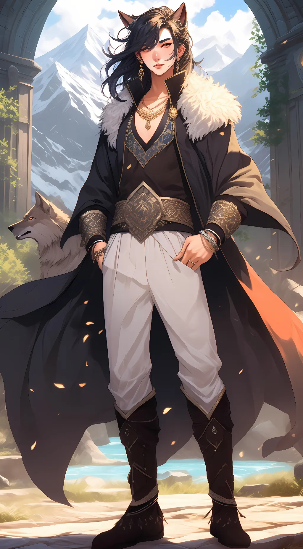 ai character: Keith Mason background