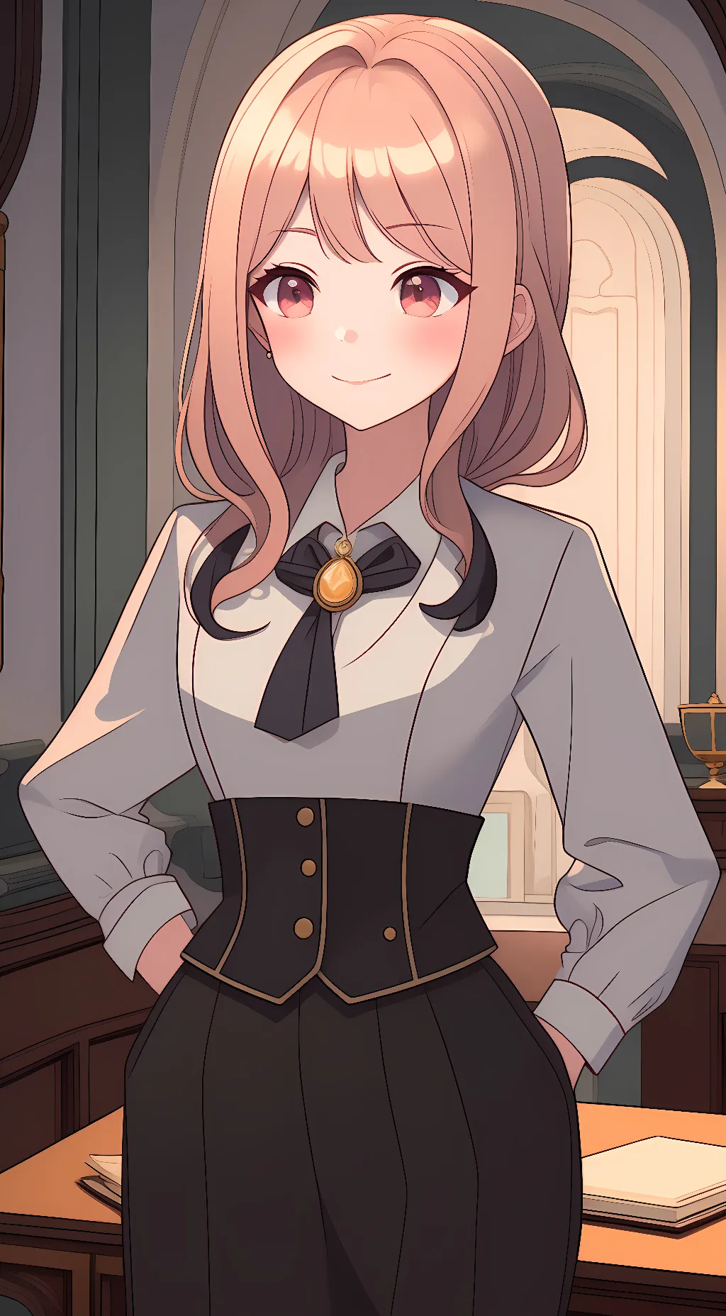 ai character: Zarah background