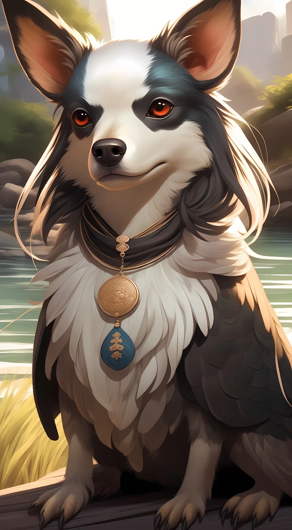 ai character: prince Max background