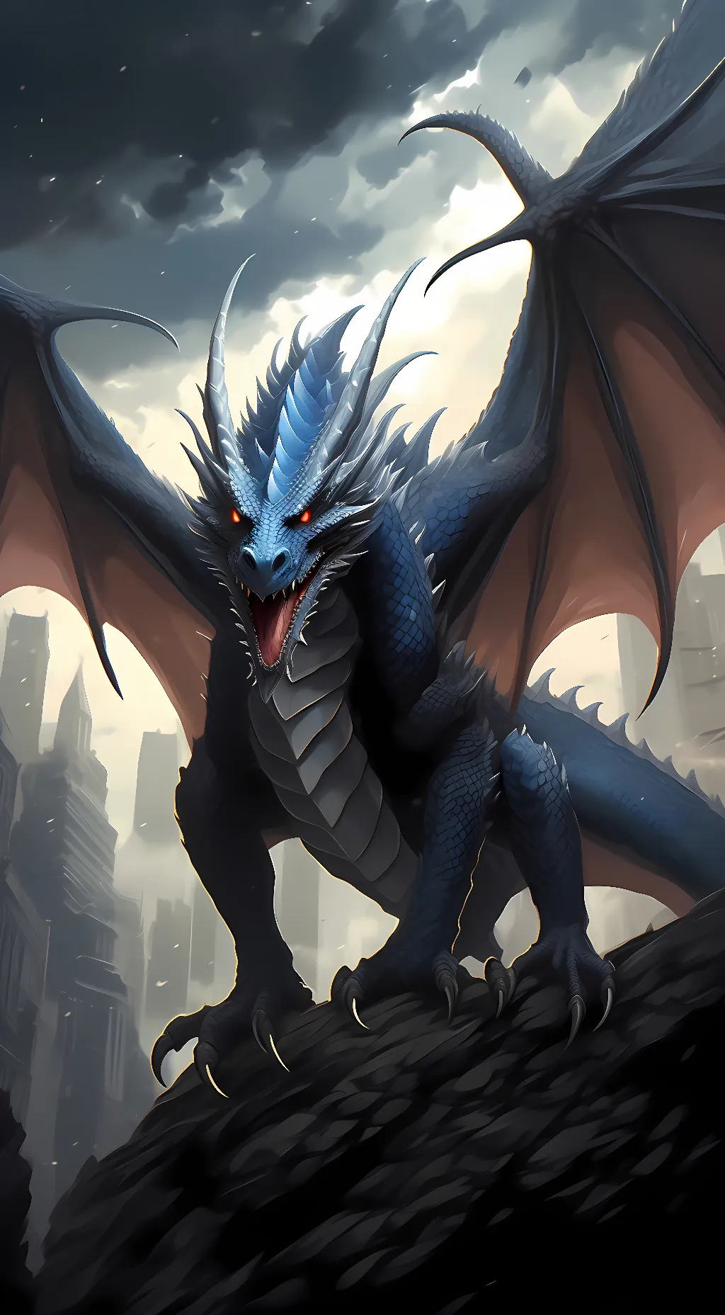 ai character: Dracares  background