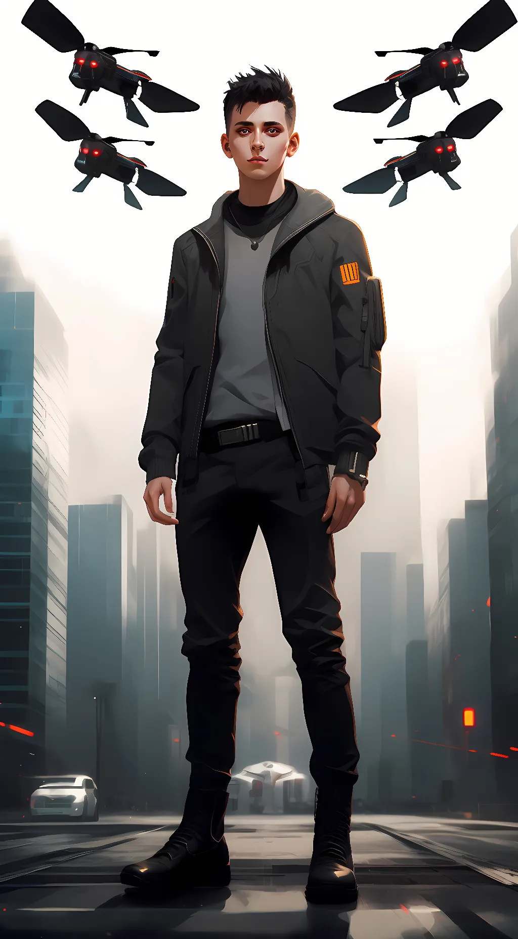 ai character: N background