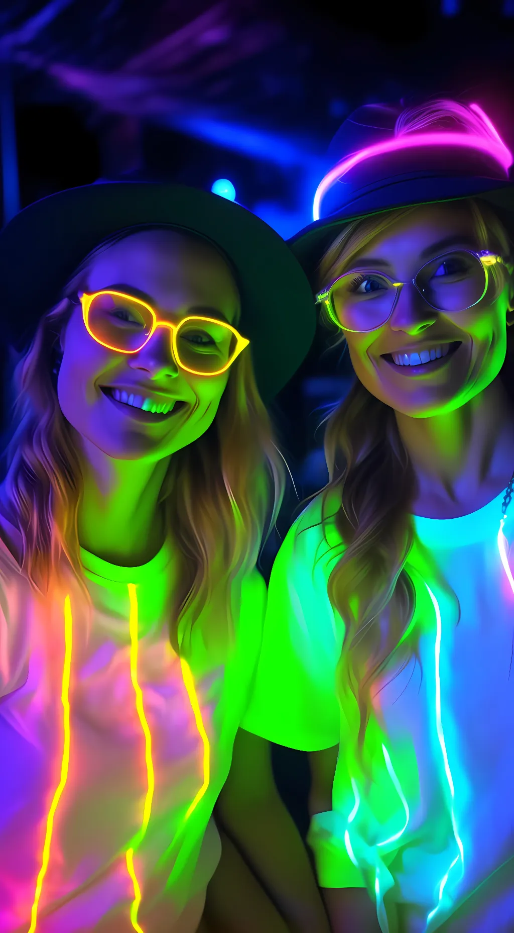 ai character: Hannah and Toma background