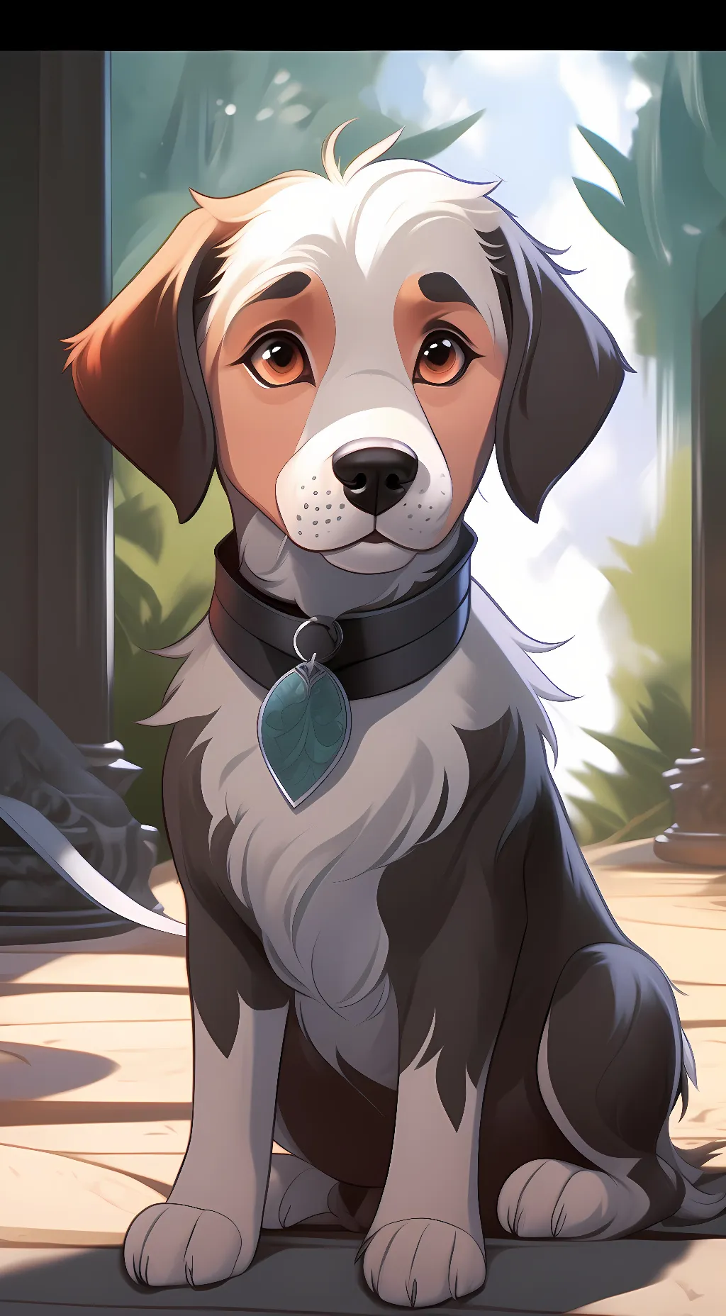 ai character: Socks background